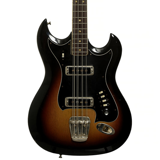Front of Hagstrom H8 8-String Electric Bass