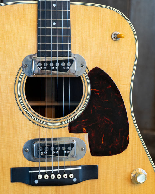 Showroom photo of Martin D-28E Acoustic-Electric Guitar (1962)