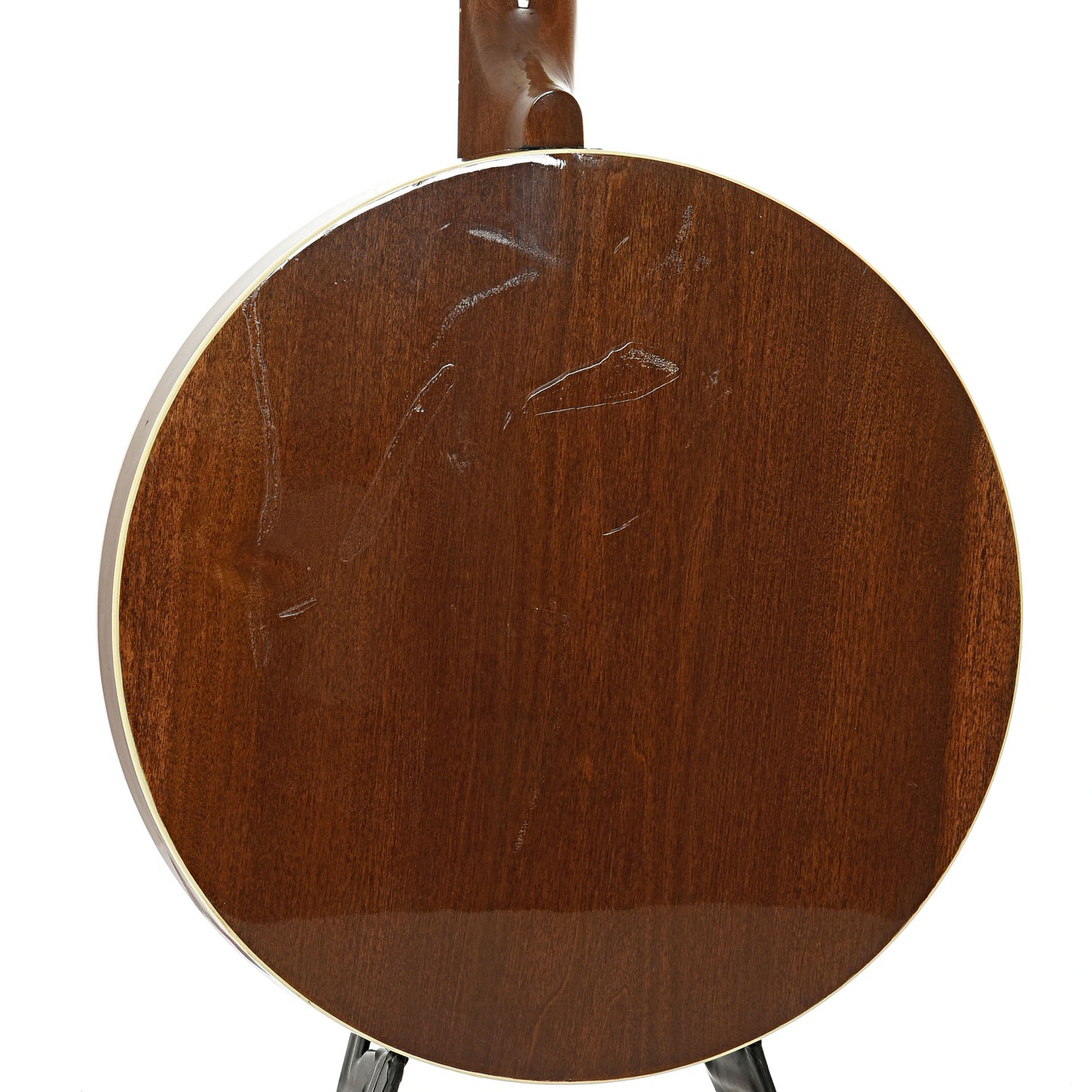 Back and side of Deering Basic Resonator Banjo LH 