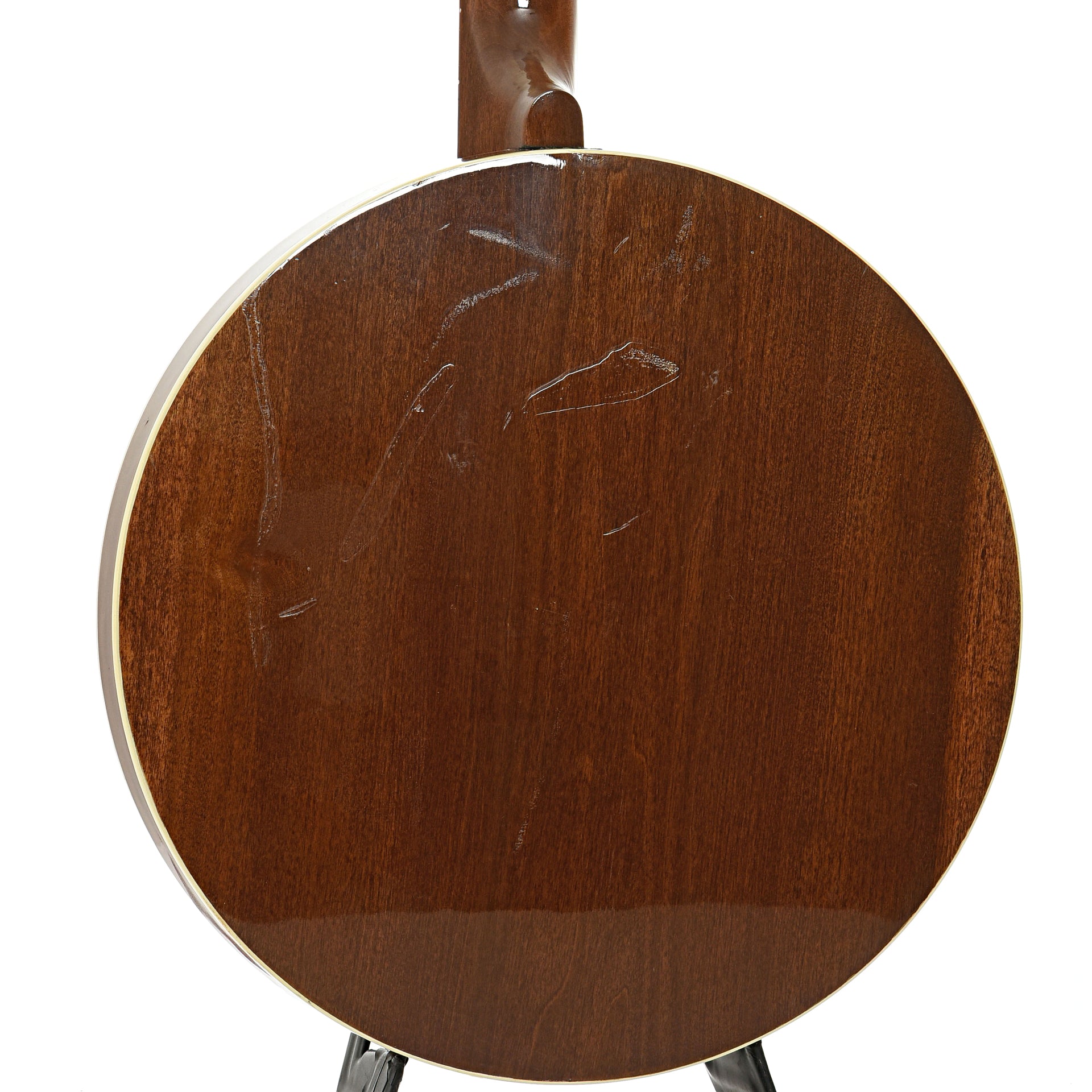 Back and side of Deering Basic Resonator Banjo LH 