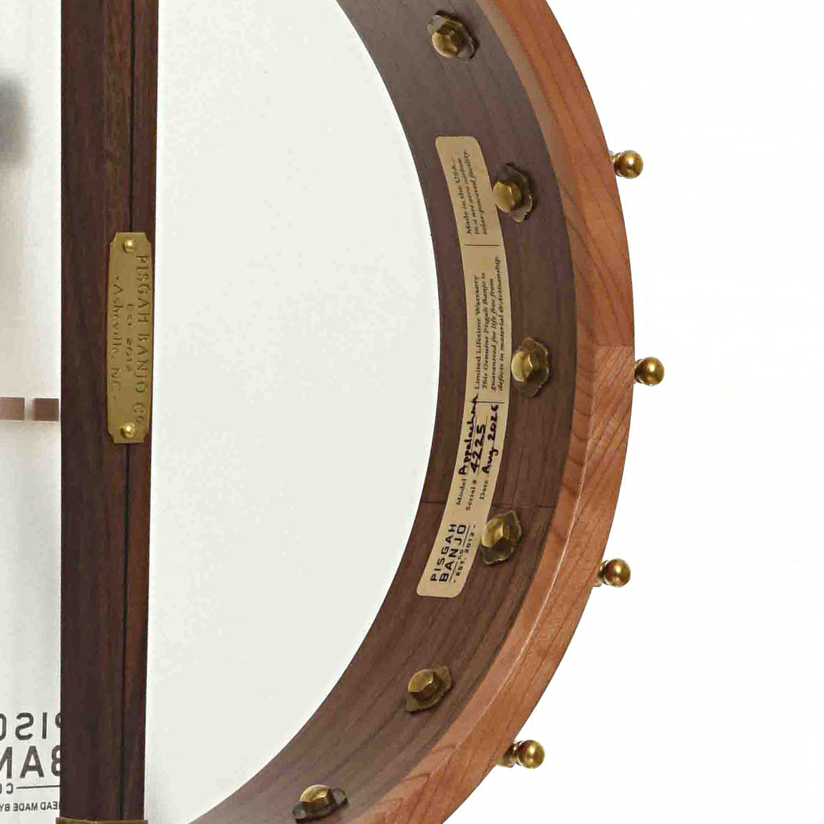 Pisgah Appalachian 12in Openback Banjo & Gigbag, Walnut