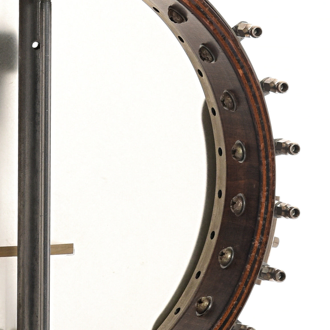 Inside rim of Vega PS-5 Pete Seeger Extra Long Neck Banjo