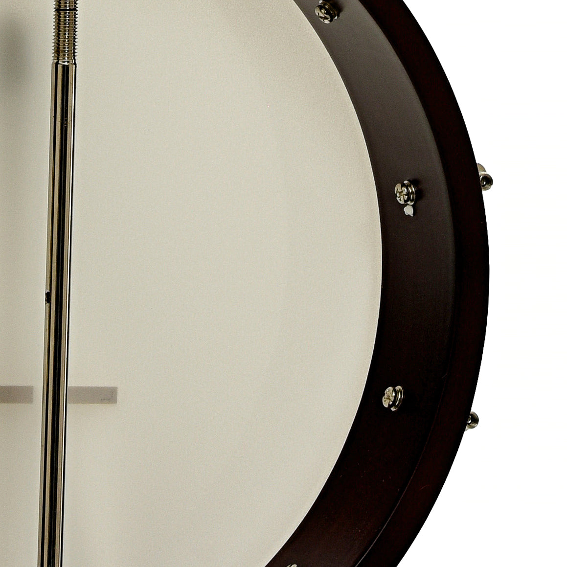 Inside rim of Recording King RKO-3S Open Back Banjo