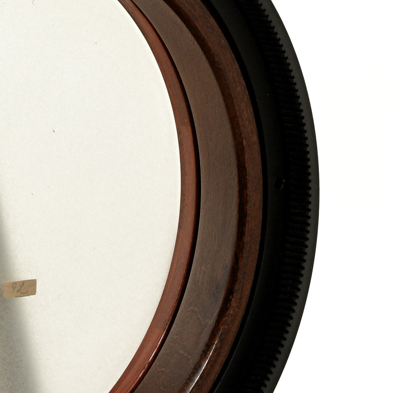 Inside rim of Nechville Moonshine Open Back Banjo