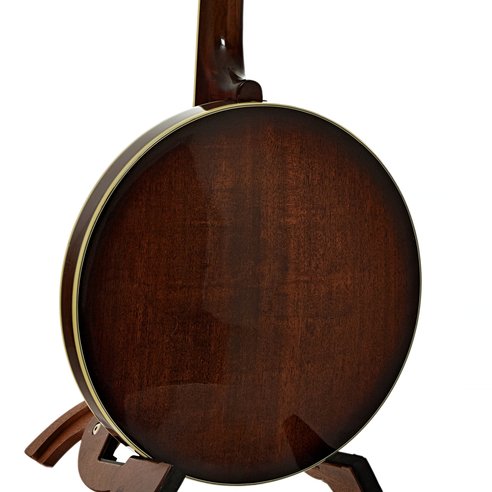 Back and side of Gold Tone BG-250F Orange Blossom Resonator Banjo