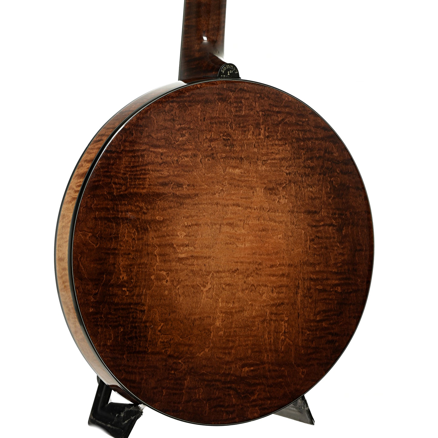 Back and side of Stelling Sonny Osborne Sonflower Prototype Banjo