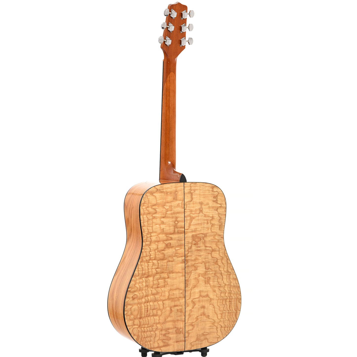 Full back and side of Jasmine S35QA Acoustic Guitar