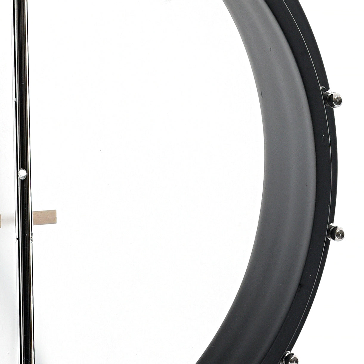 Inside rim of Gold Tone AC-12 12" Openback Banjo