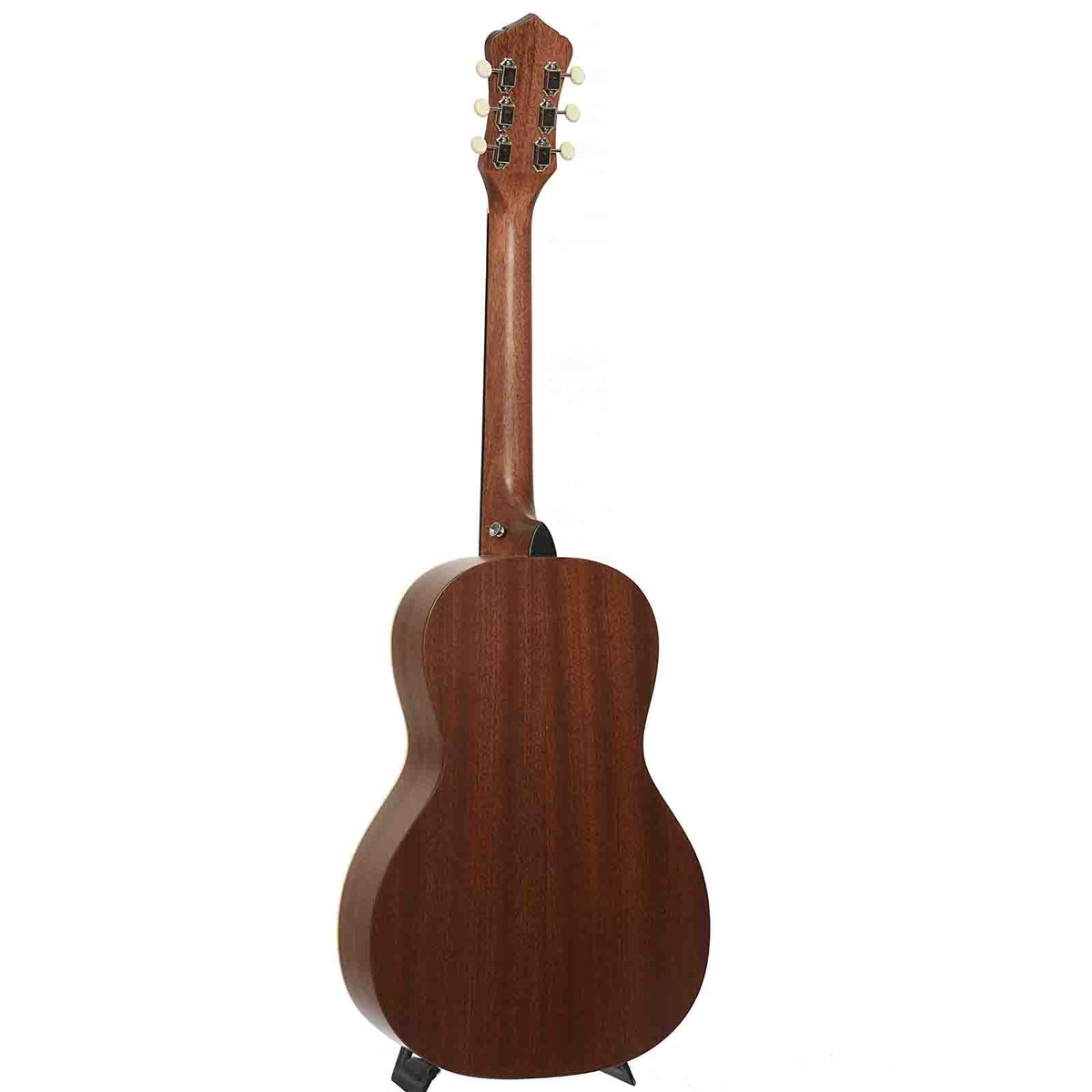 Full Back & Side of Recording King Dirty 30's Acoustic-Electric Parlor Guitar, Mahogany