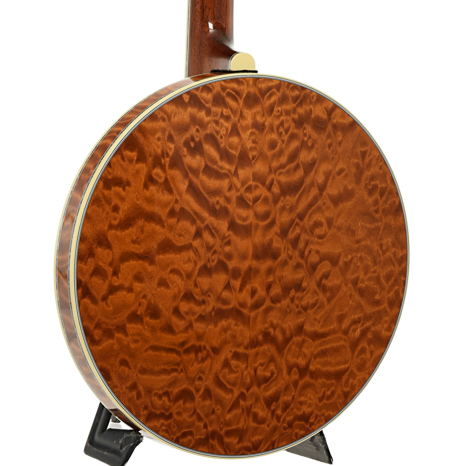 Back and side of Deering Tony Trischka Golden Clipper 