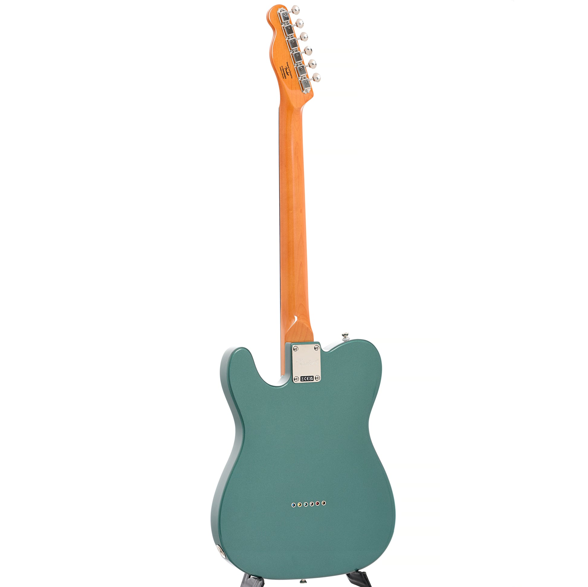 Full back and side of Squier Limited Edition Classic Vibe '60s Telecaster SH, Sherwood Green