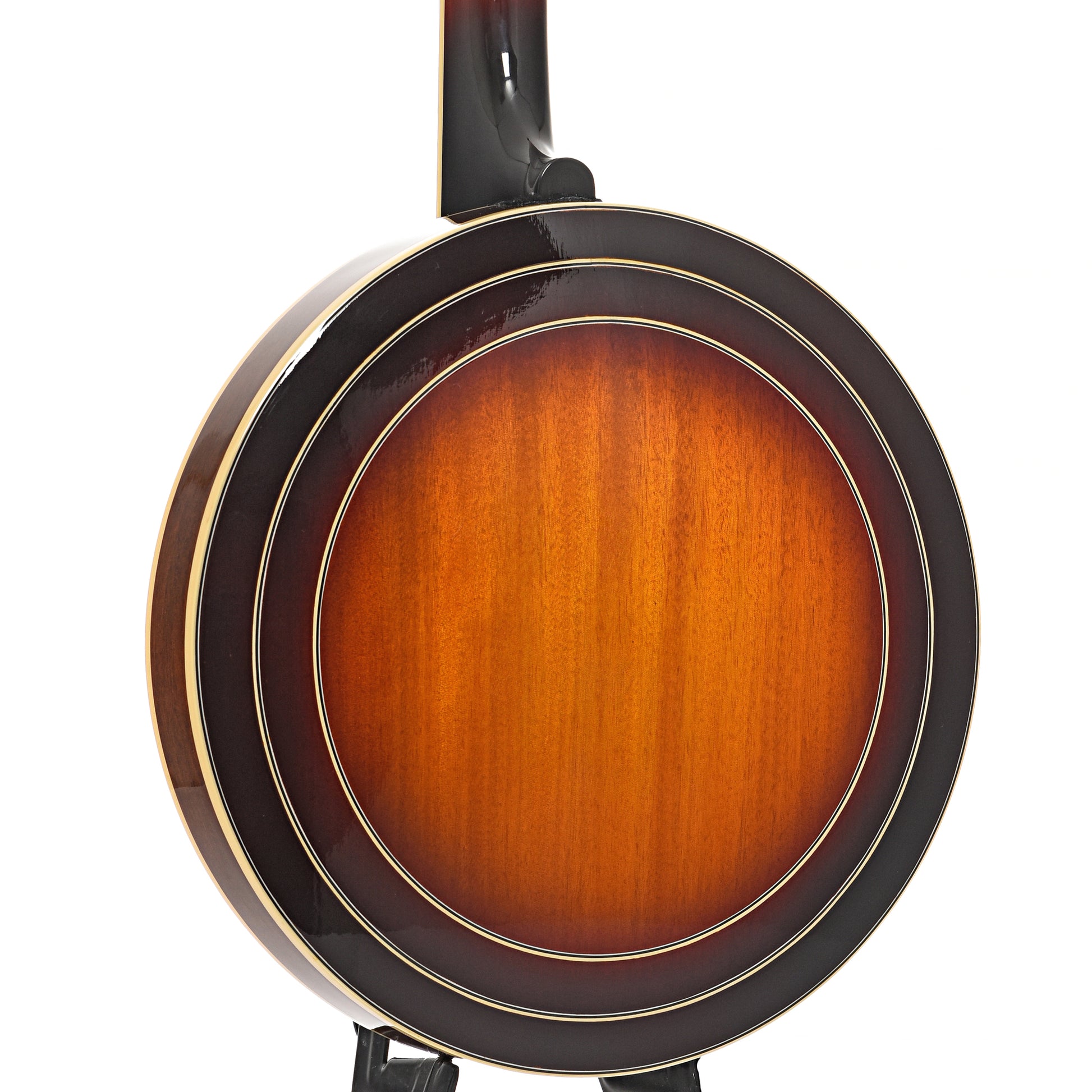 Back and side of Gold Tone Mastertone OB-2 Bowtie Banjo