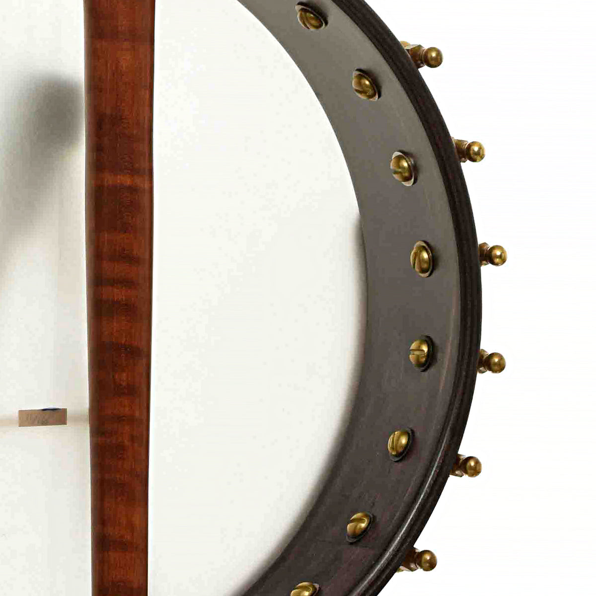 Dowel stick and rim of Starr 11 in. Curly Maple Openback