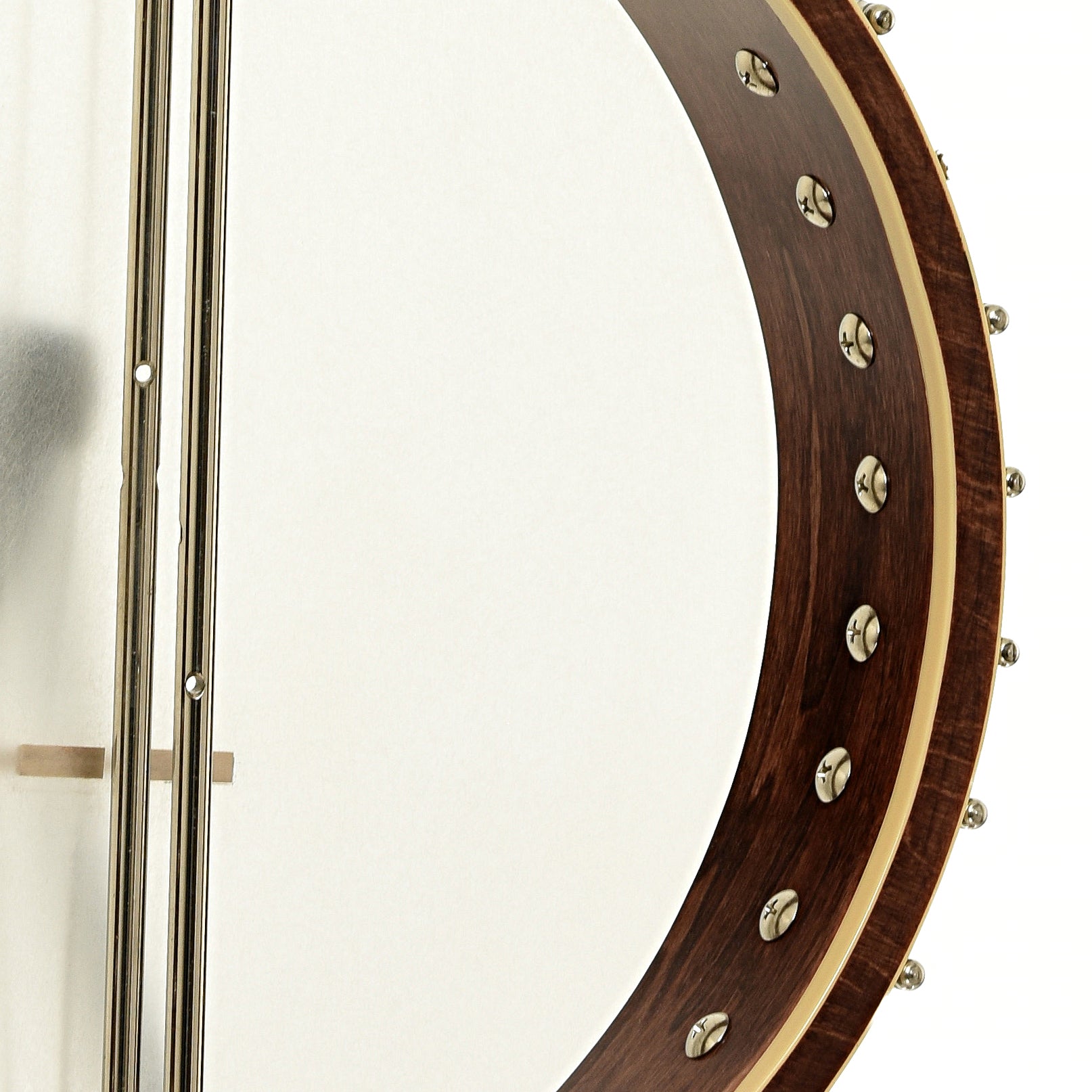 Inside rim of Gold Tone CEB-4 Cello Banjo 