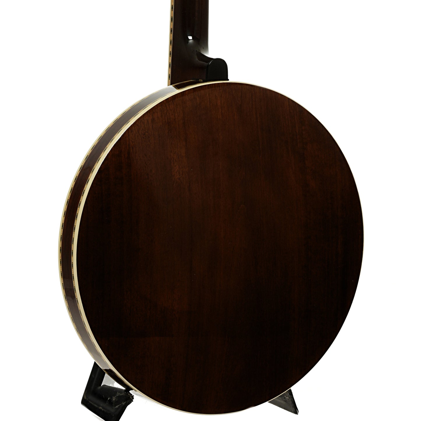 Back and side of Frank Neat Stanleytone Hills of Home Resonator Banjo
