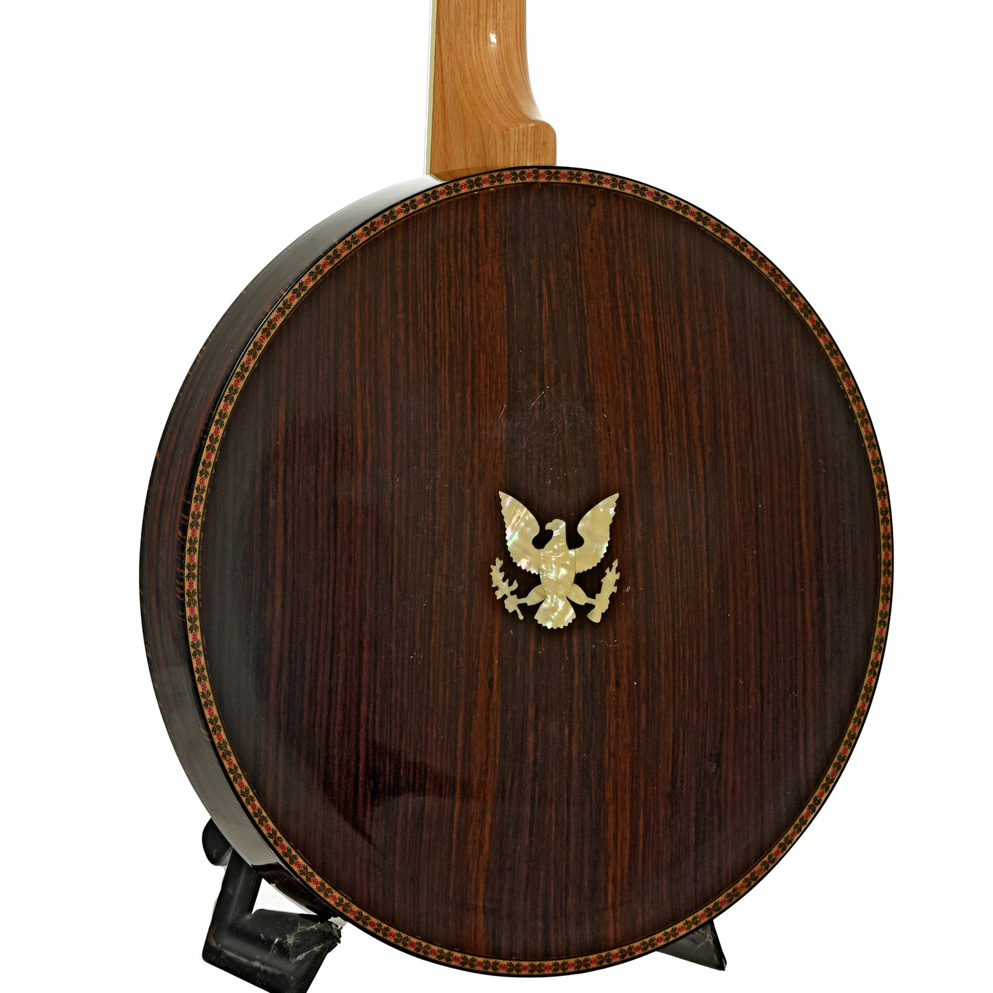 Back and side of Kay Eagle Resonator Banjo