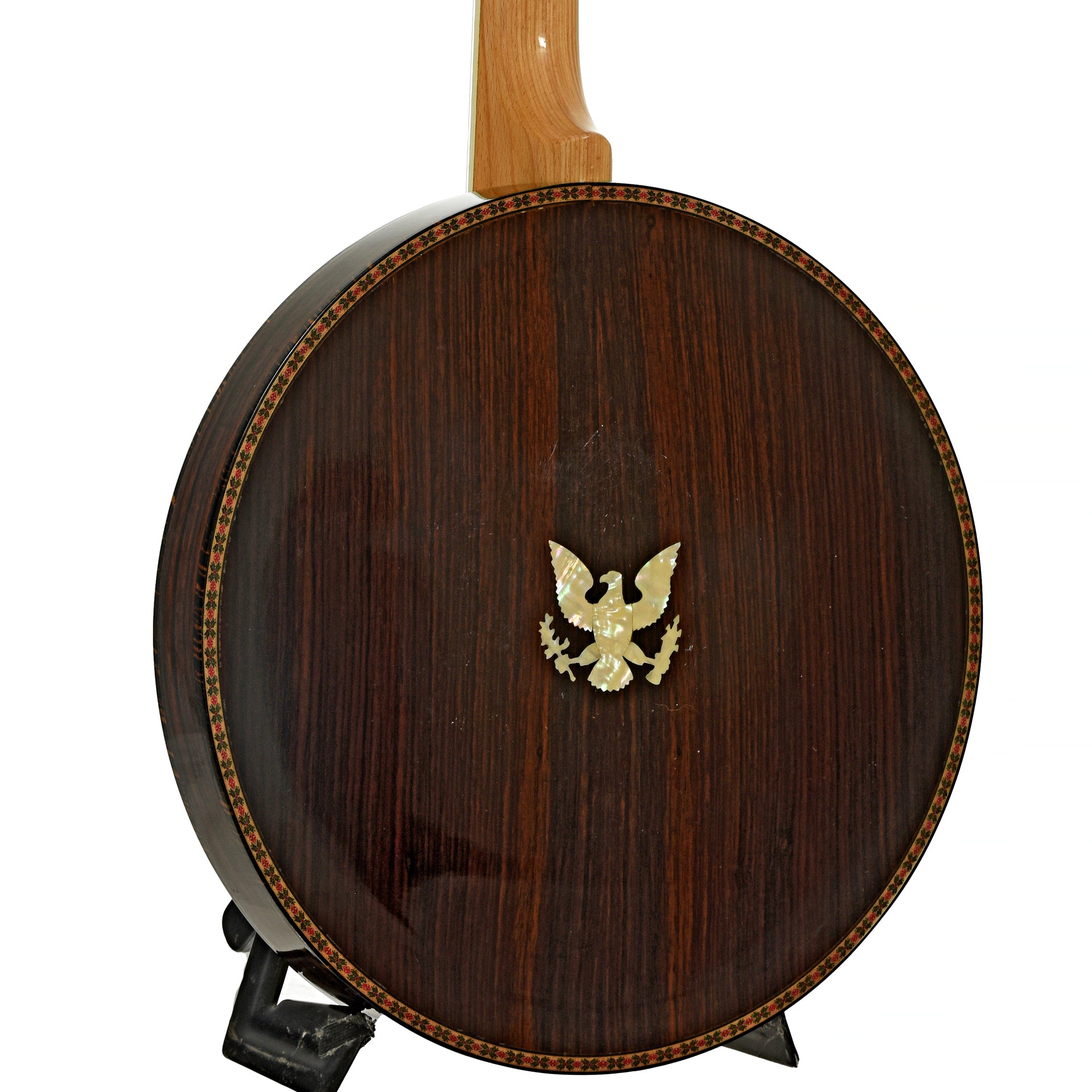 Back and side of Kay Eagle Resonator Banjo