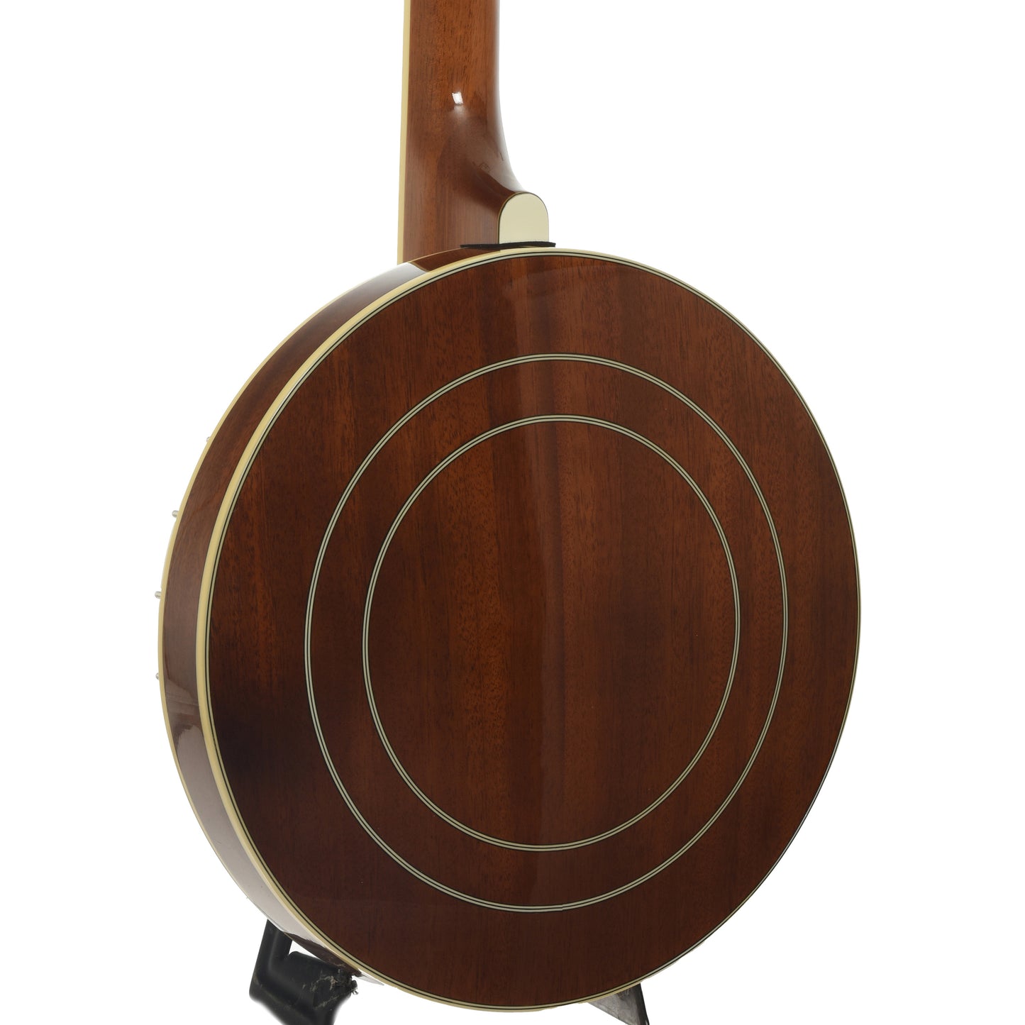Back and side of Epiphone Mastertone Classic Resonator Banjo