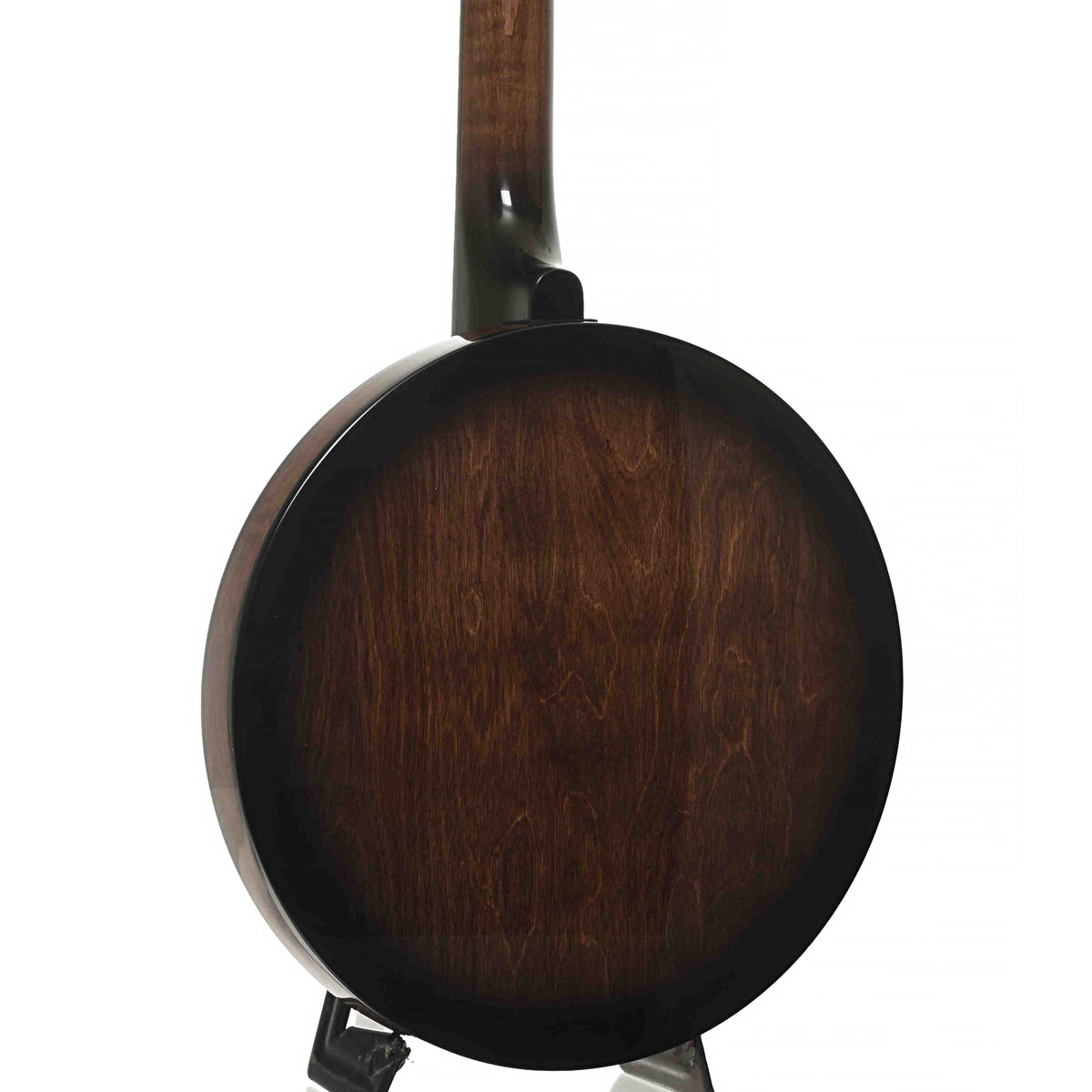 Back & Side of Gold Tone CC-100R+ Cripple Creek Acoustic-Electric Resonator Banjo & Gigbag