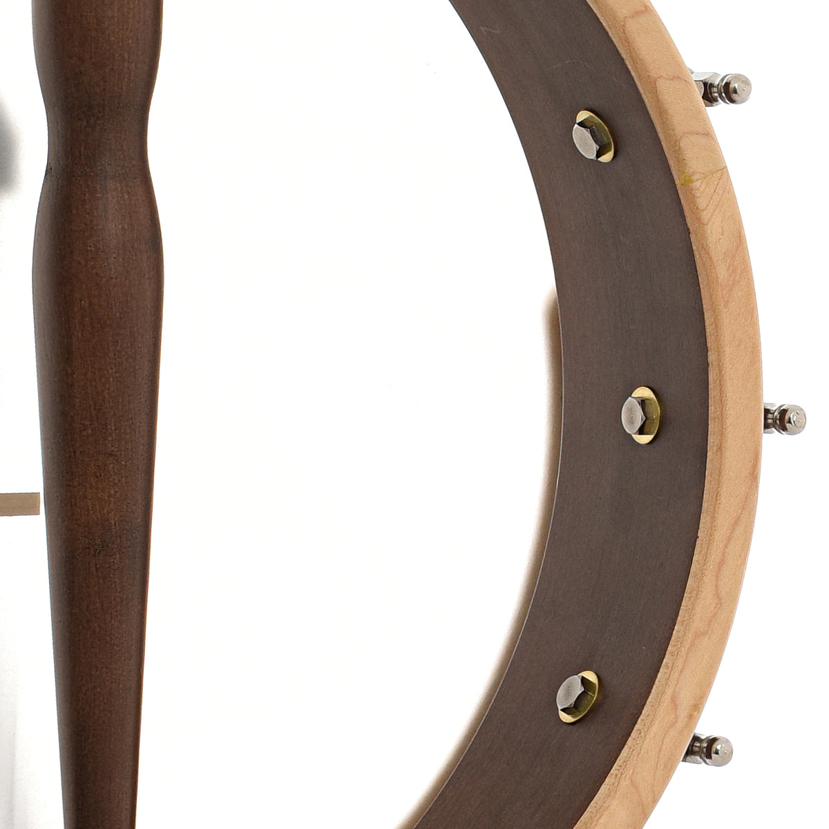 Rim of Gold Tone HM-100 High Moon 12in Openback Banjo & Case, Shopworn