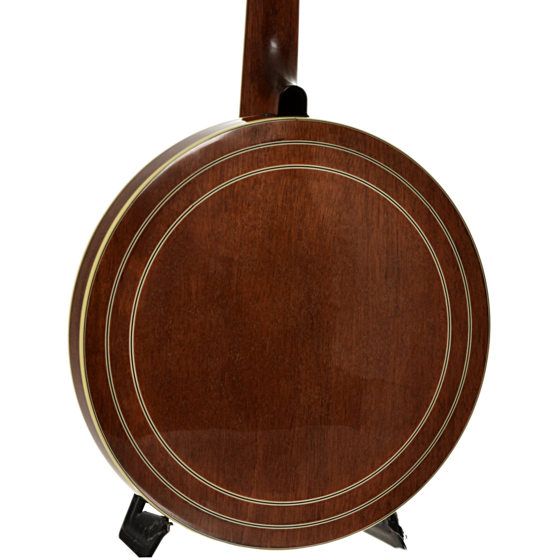 Back and side of DP Hopkins Janice Martin Resonator Banjo