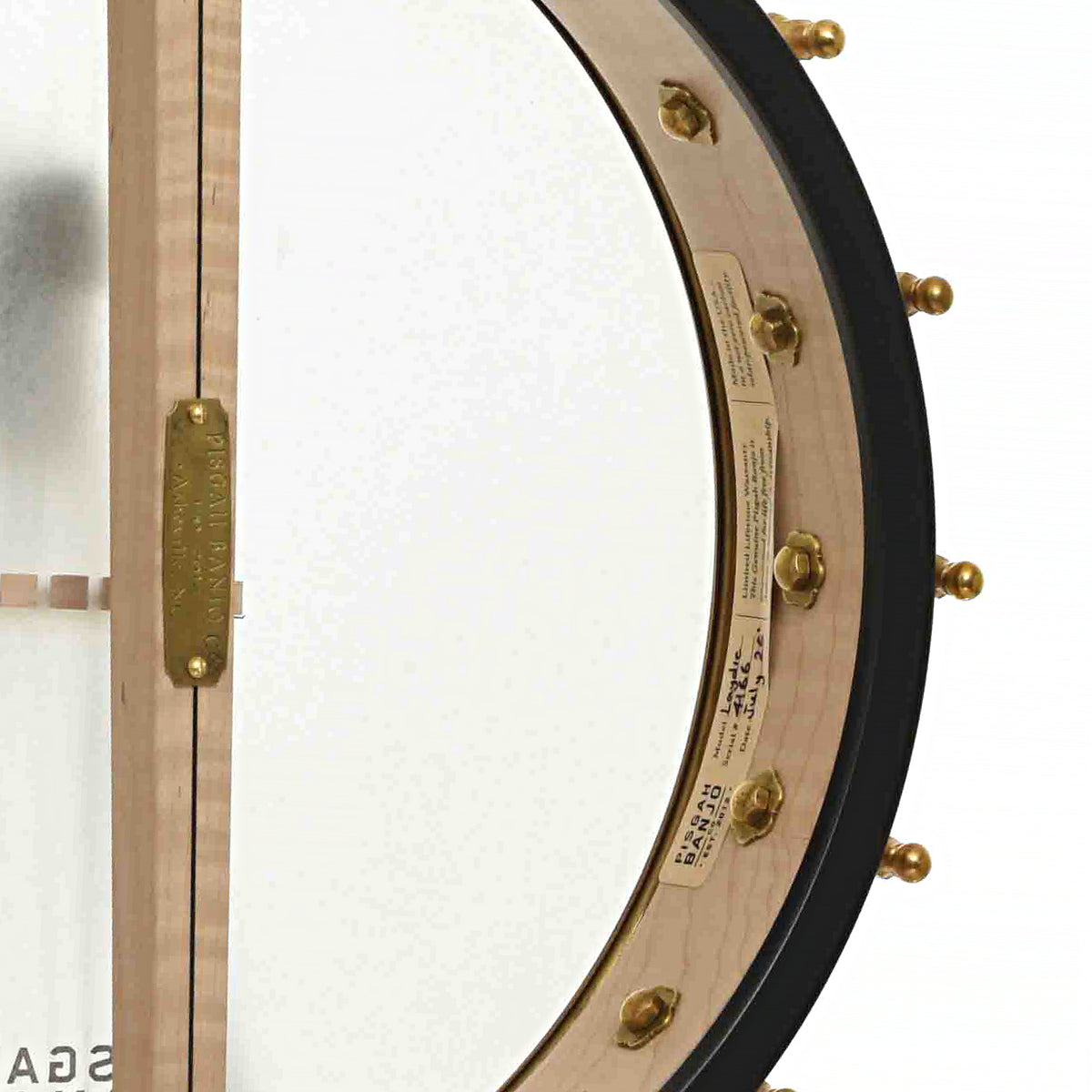 Pisgah Laydie 12in Short Scale Openback Banjo & Gigbag