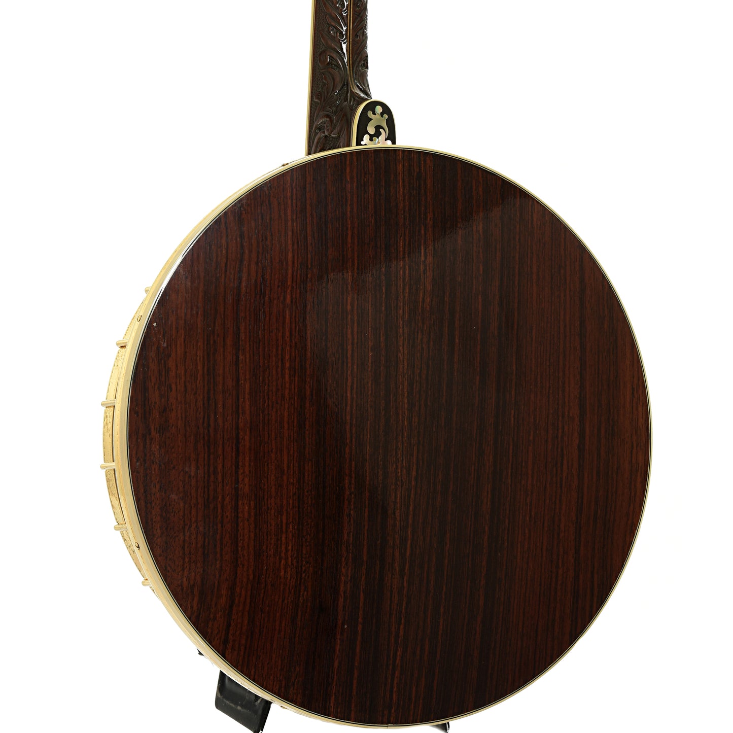 Back and side of Ome Grand Artist Classic Jazz Tenor Banjo 