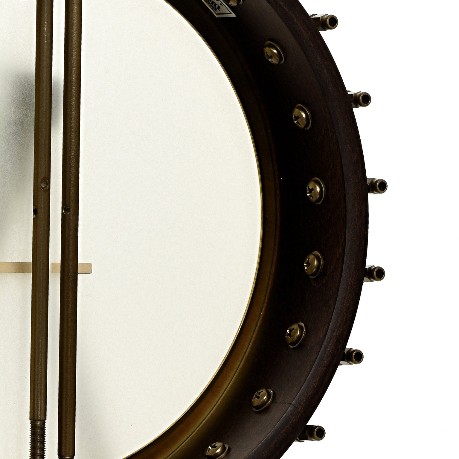 Inside rim of Vega Vintage Star 12" Open Back Banjo