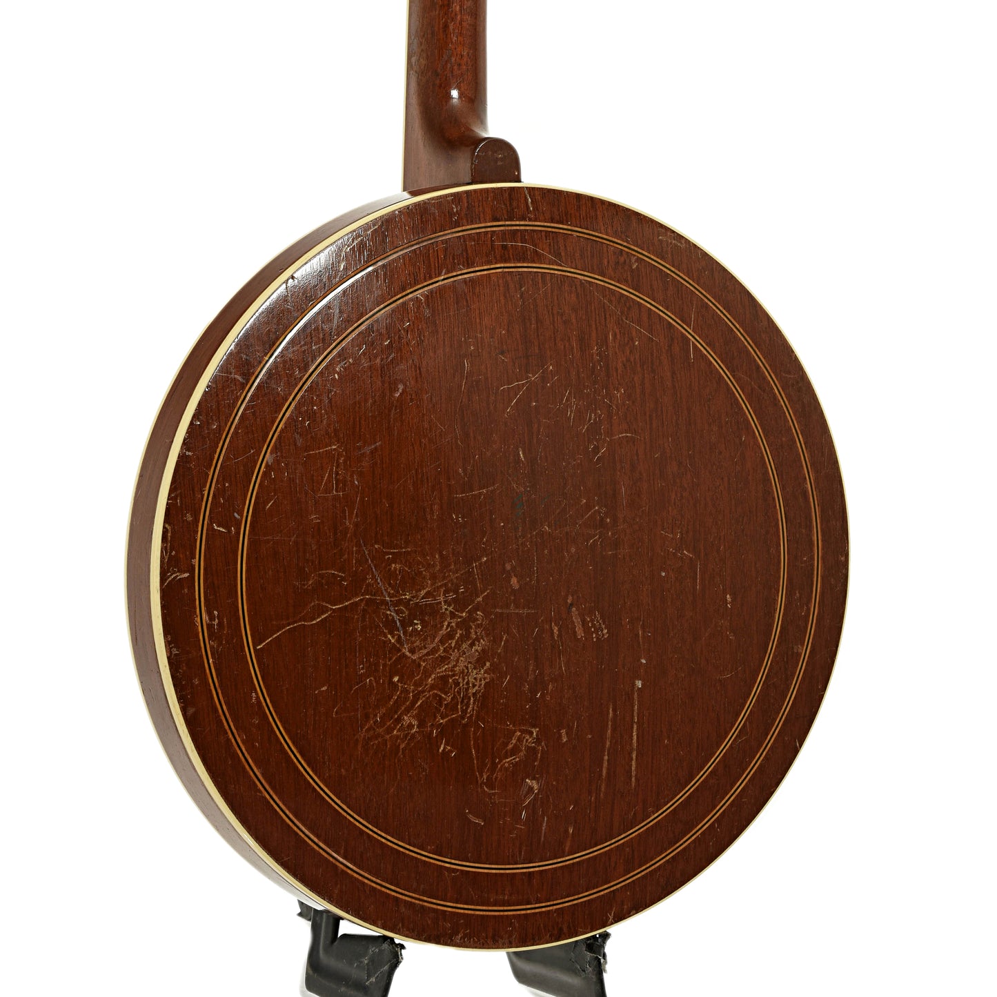 Back and side of Gibson PB-3 Flathead Plectrum Banjo