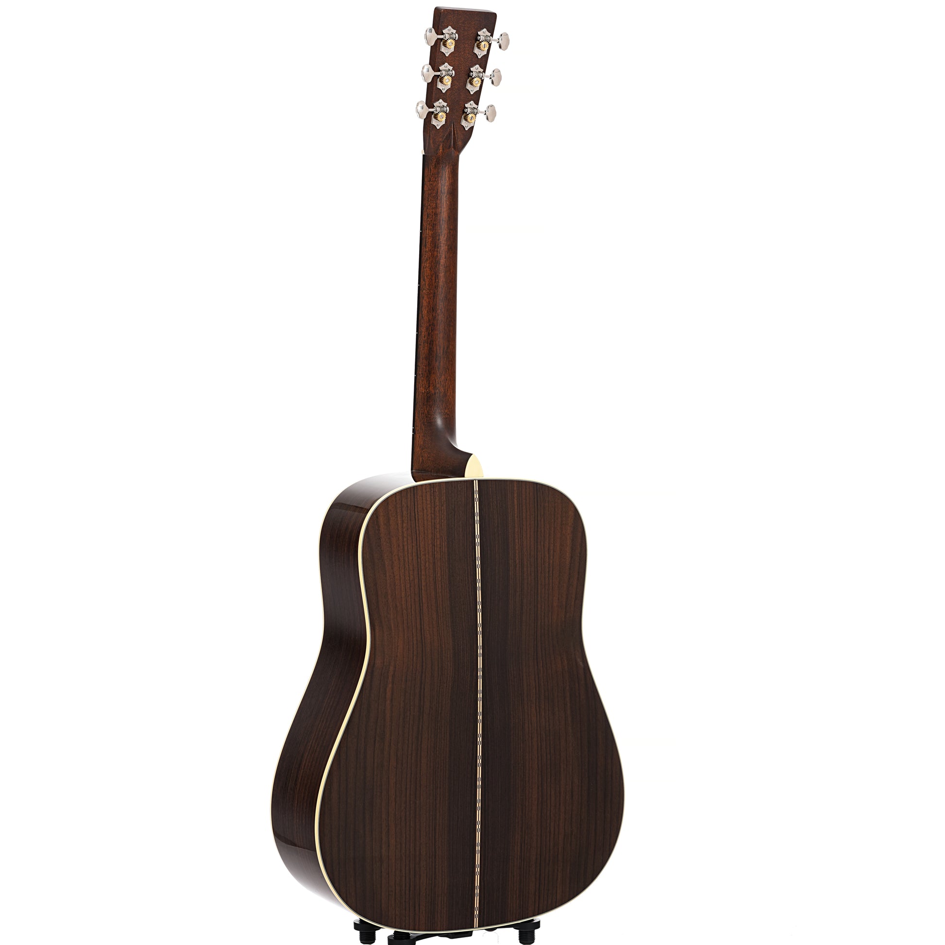 Full back and side of Martin D-28L Lefthanded Guitar