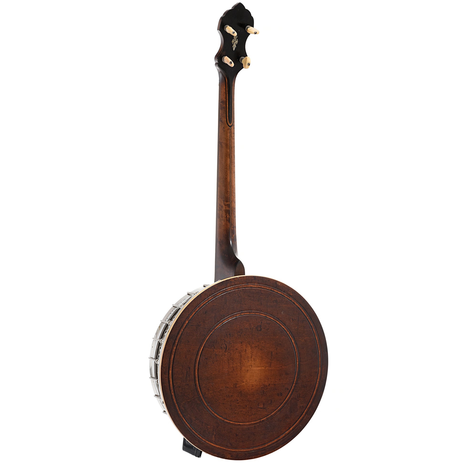 Full back and side of Bacon & Day Silver Bell No.1 Tenor Banjo (c.1923)