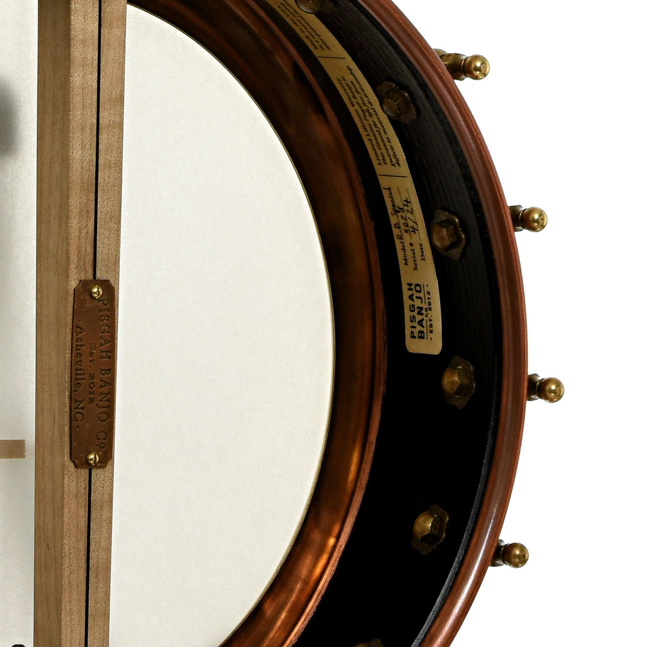 Inside rim of Pisgah Rambler Dobson Custom