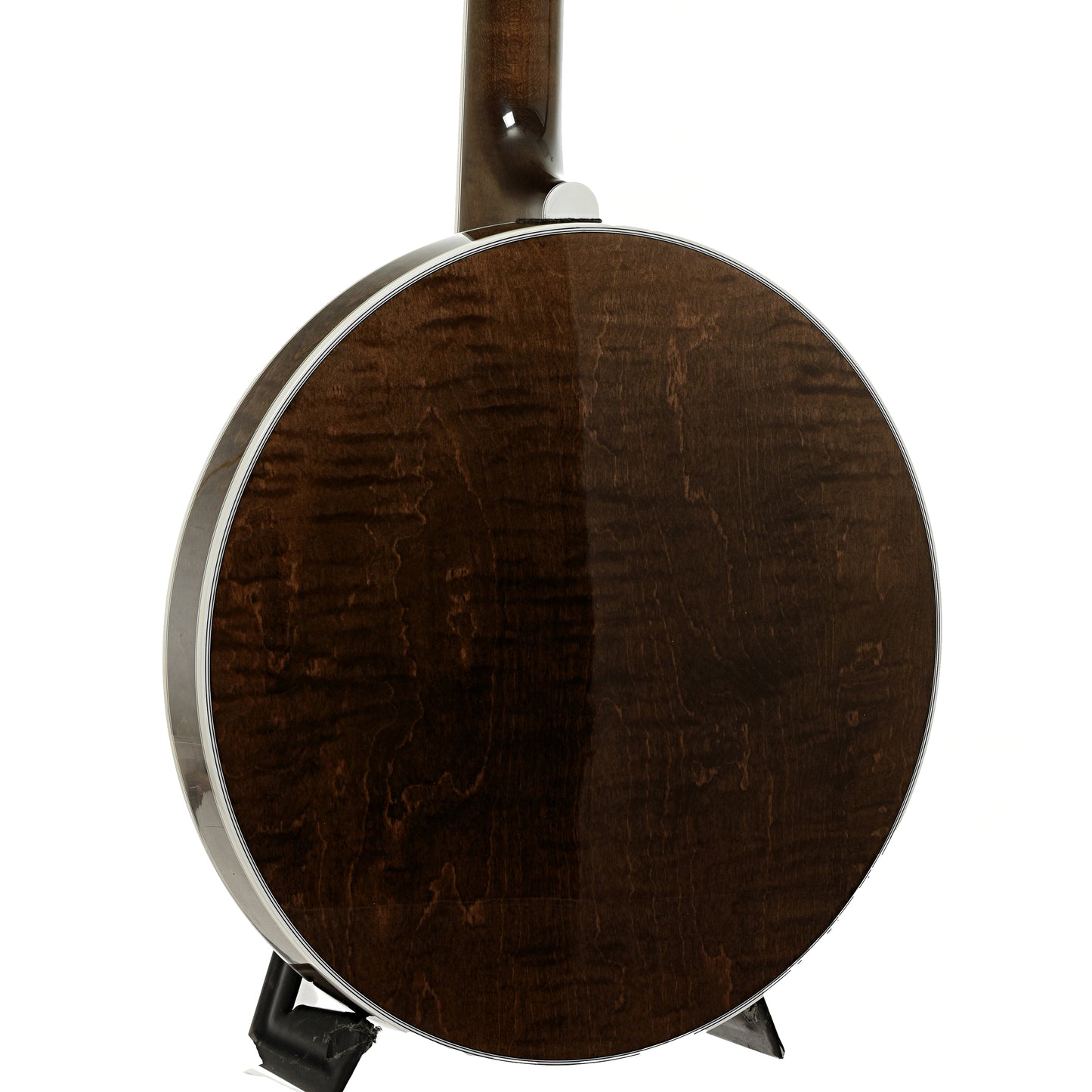 Back and side of Deering Maple Blossom Resonator Banjo

