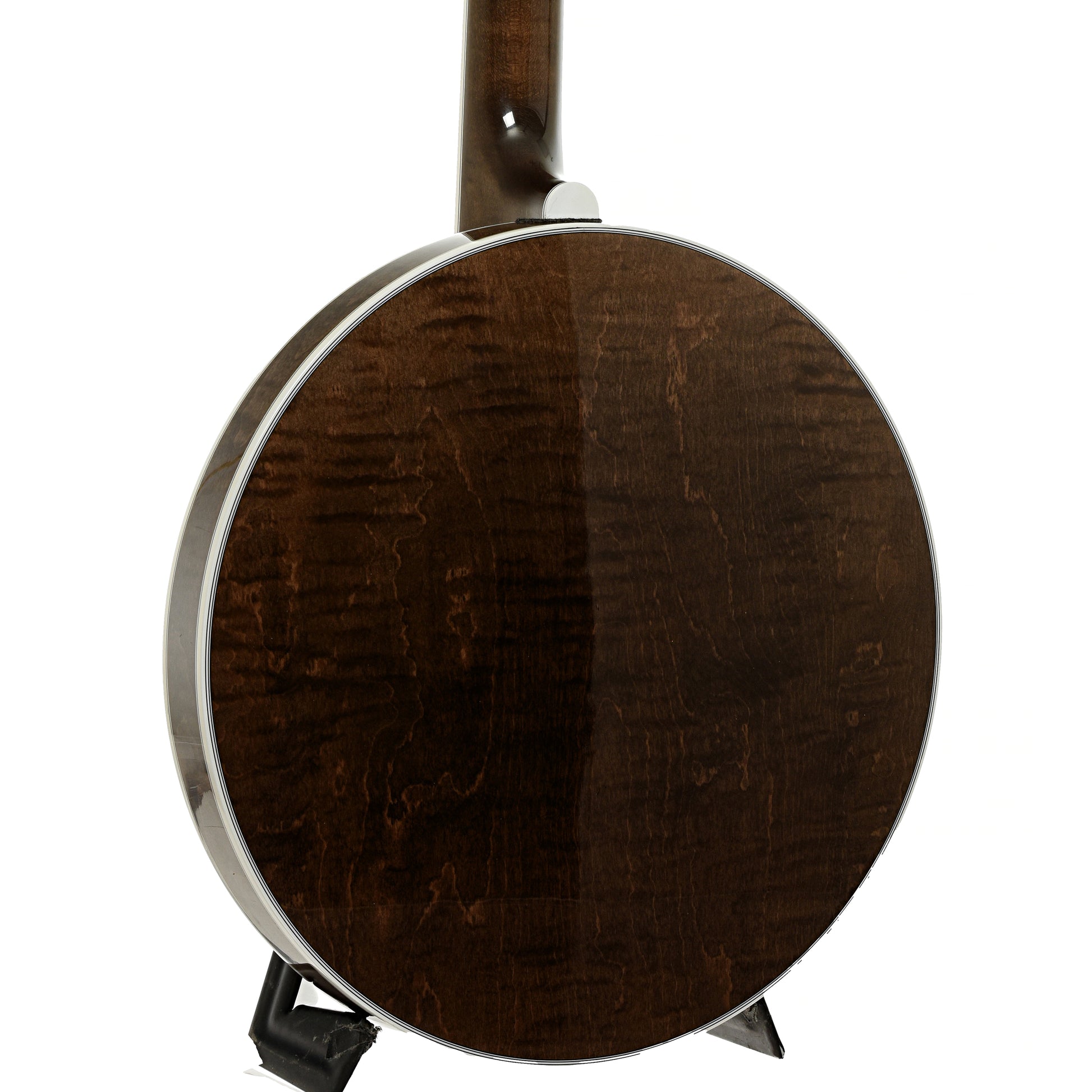 Back and side of Deering Maple Blossom Resonator Banjo
