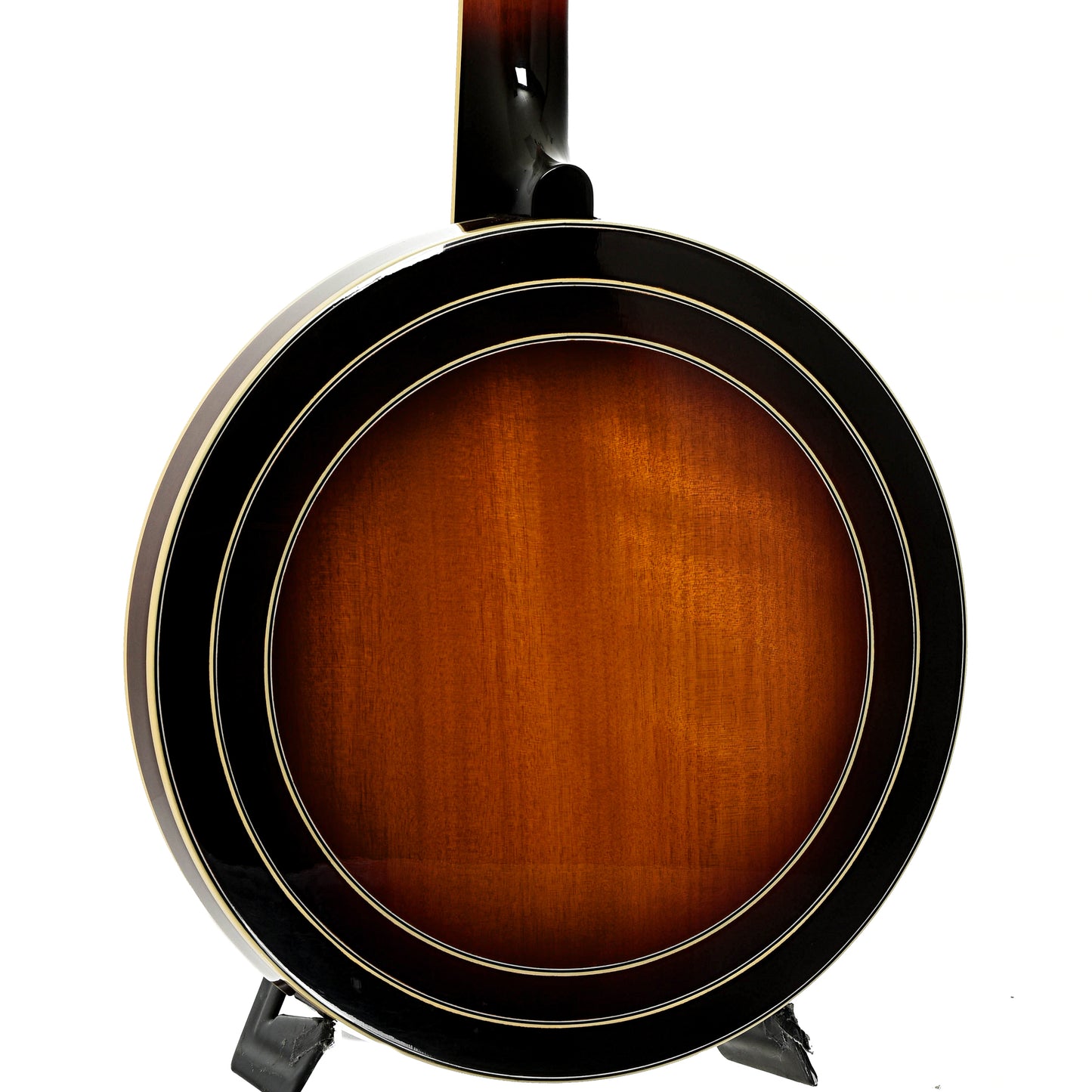 Back and side of Gold Tone OB-2 Joe Mullins Bowtie Banjo