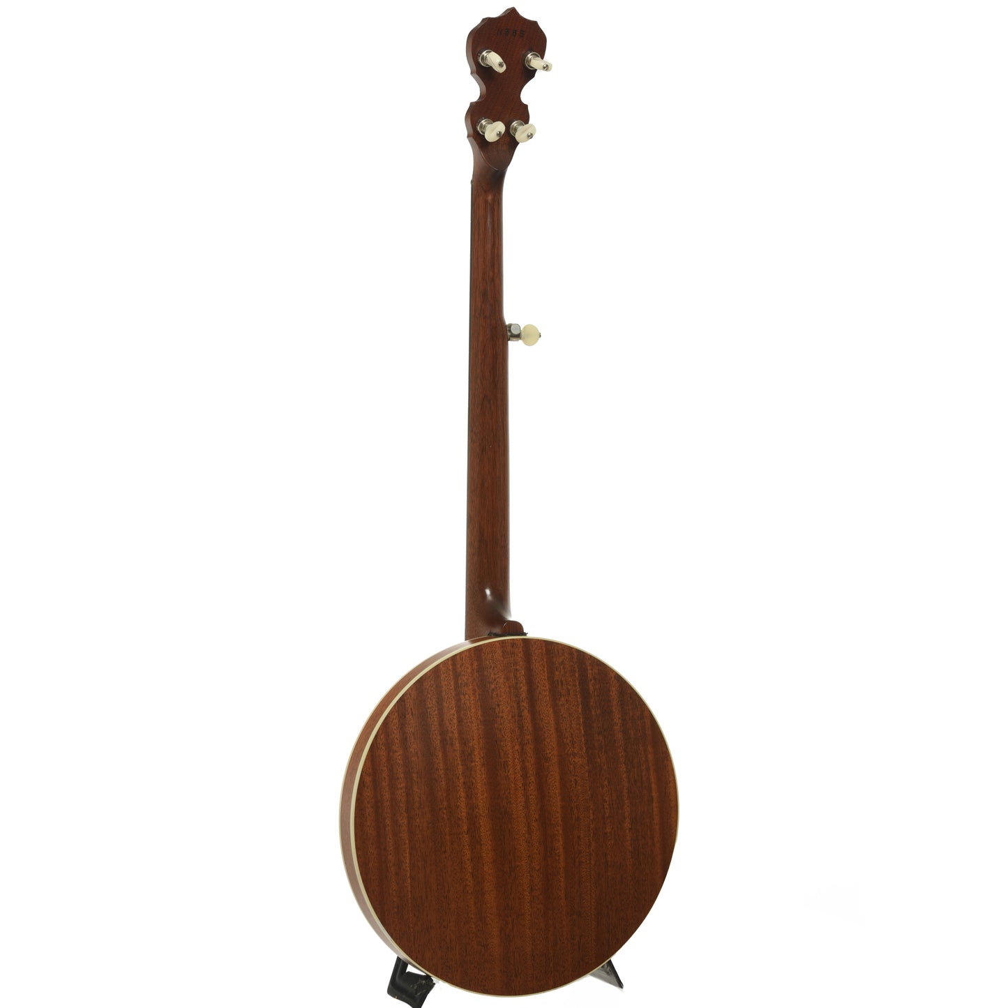Full back and side of Deering Sierra Resonator Banjo 