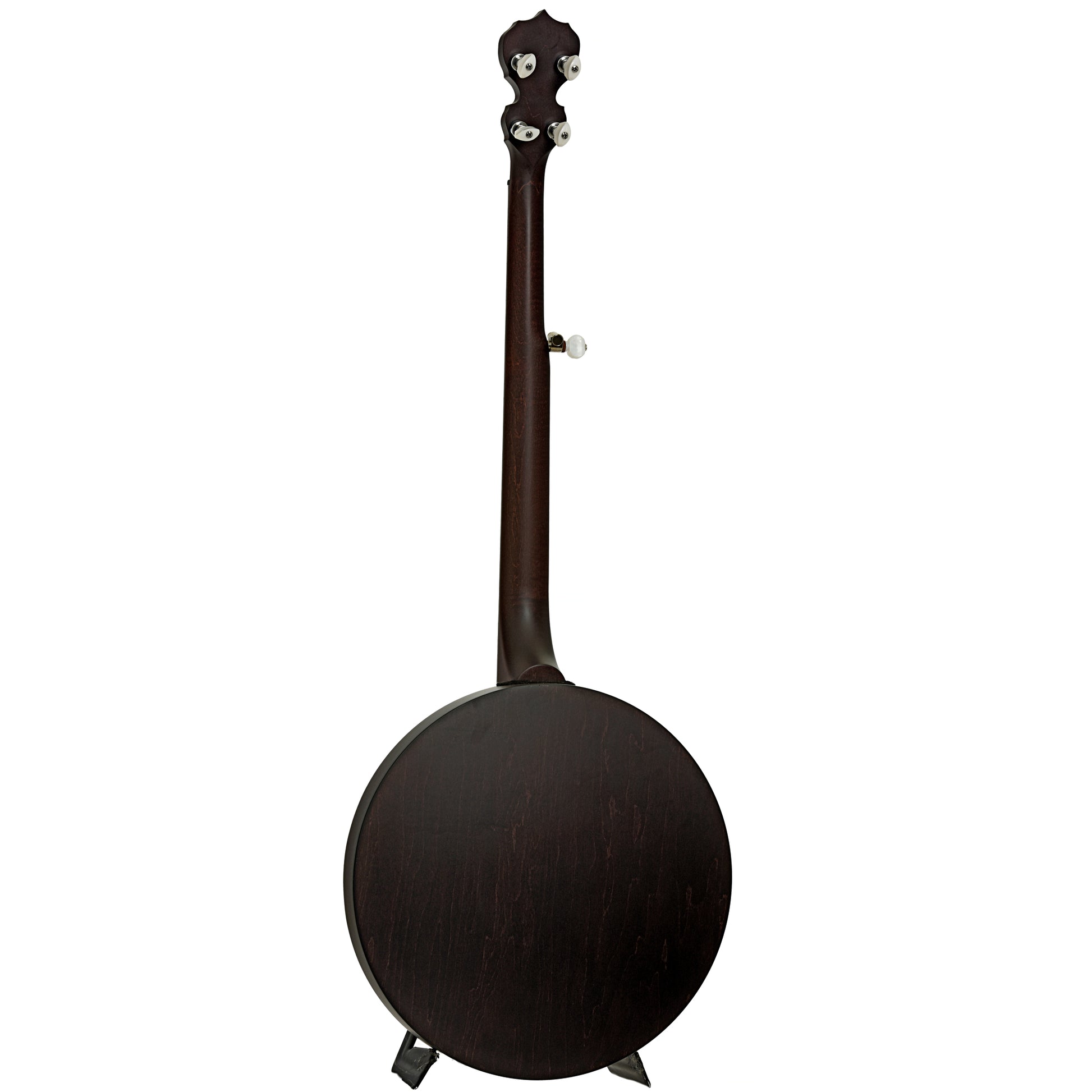 Full back and side of Deering Artisan Goodtime II Special Resonator Banjo 