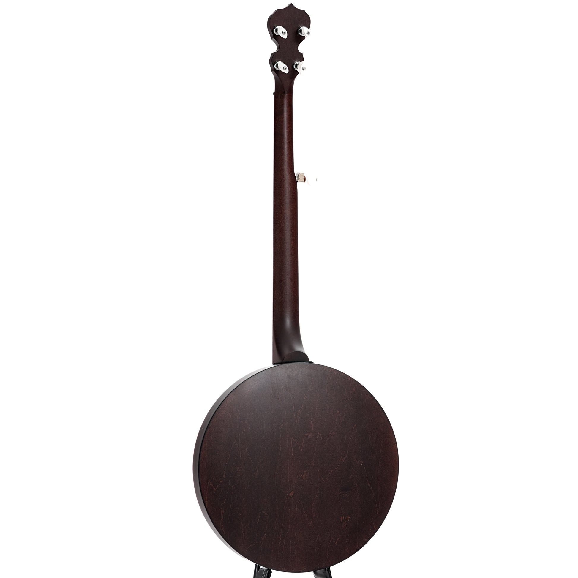 Full back and side of Deering Artisan Goodtime Special Resonator Banjo