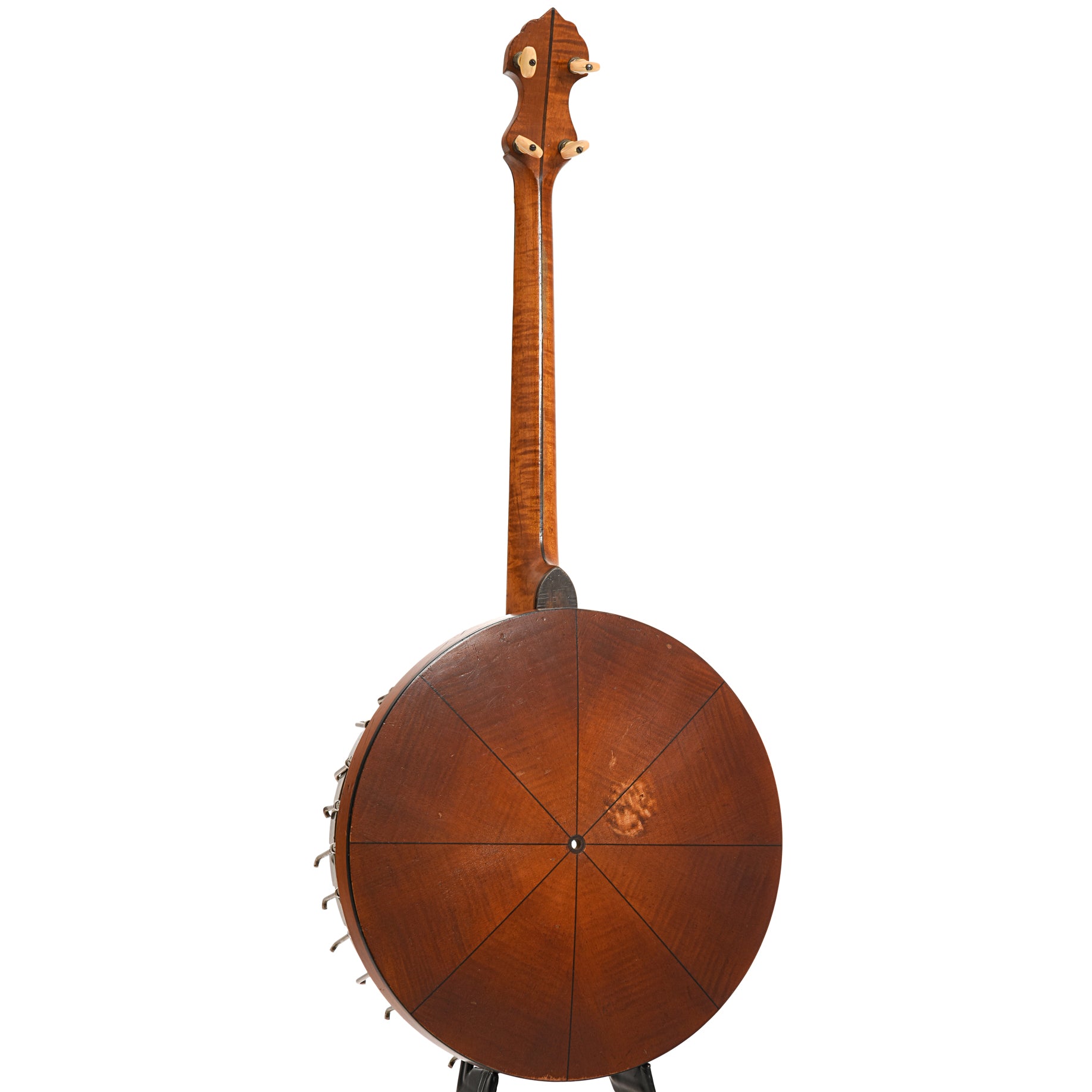 Full back and side of Vega Style M Tubaphone Tenor banjo