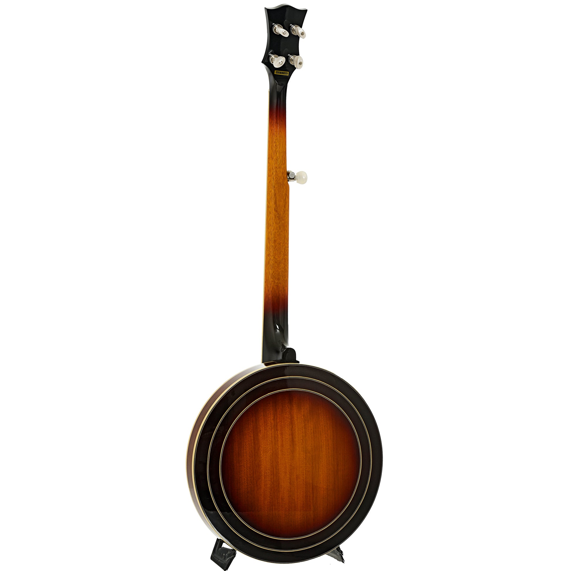 Full back and side of Gold Tone Mastertone OB-2 Bowtie Banjo