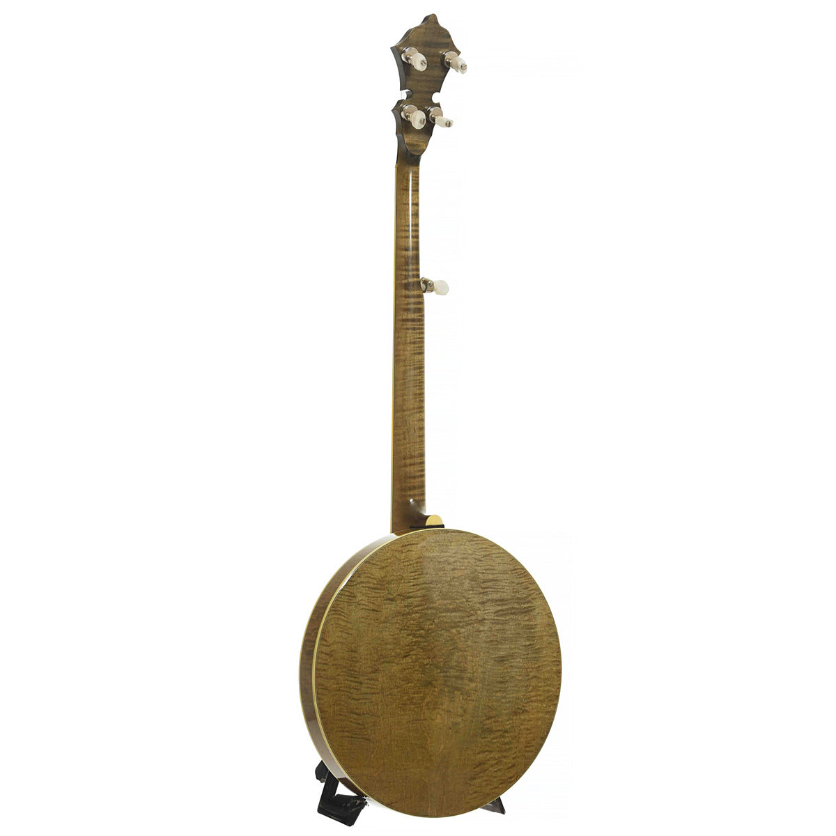 Full Back & Side of Stelling Winterhawk #7 Five-String Resonator Banjo