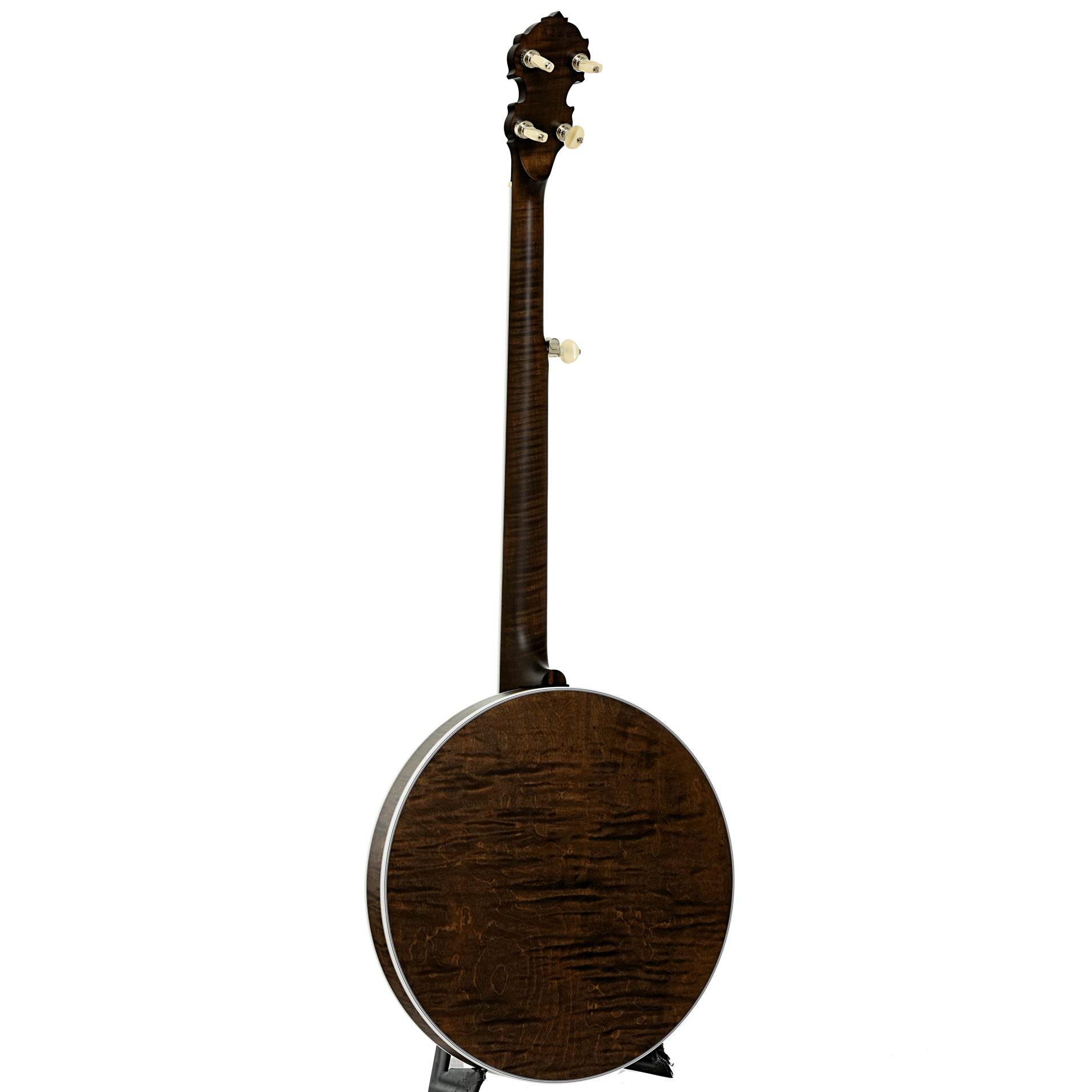 Full back and side of Deering John Hartford Banjo