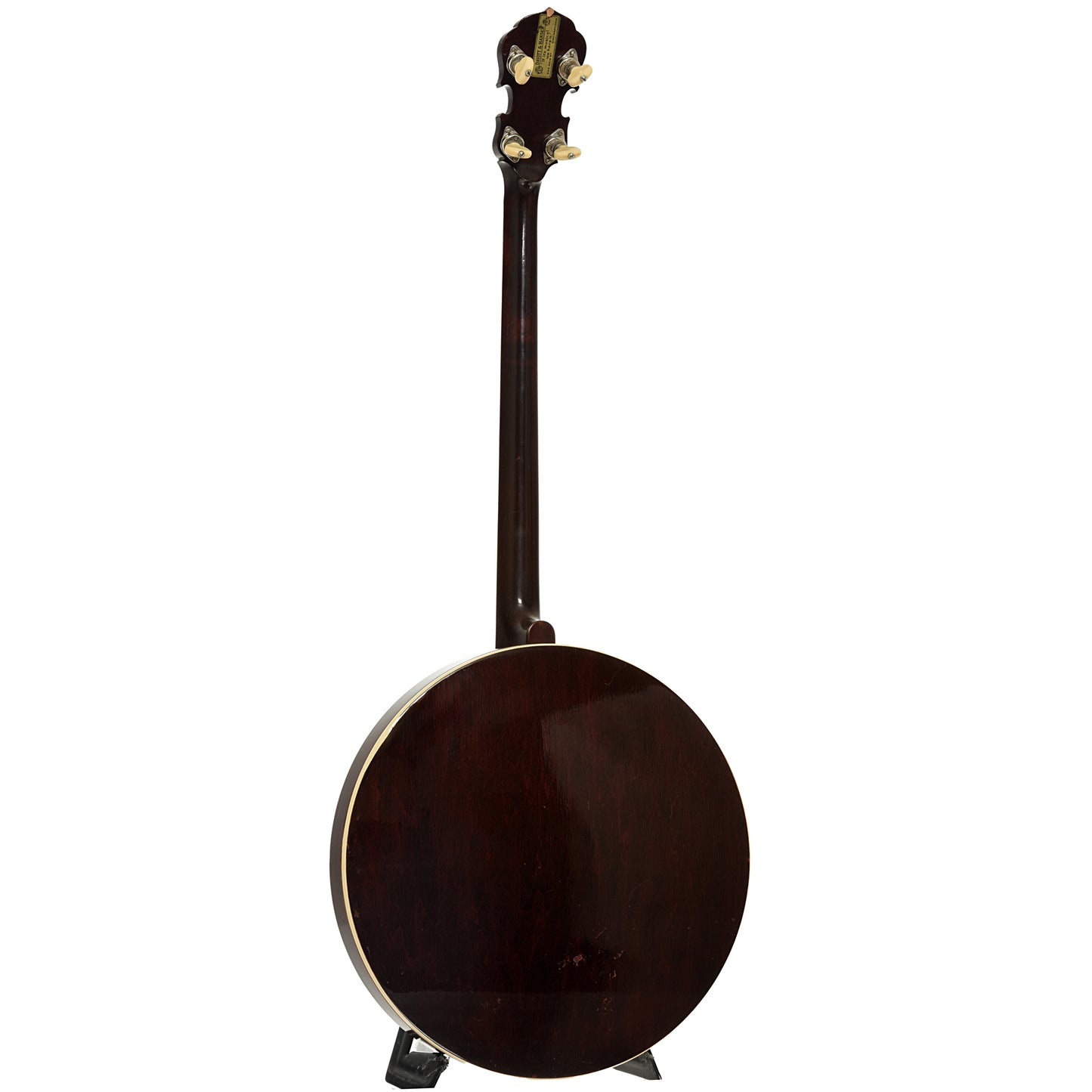 Full back and side of Gibson TB-3 Tenor Banjo