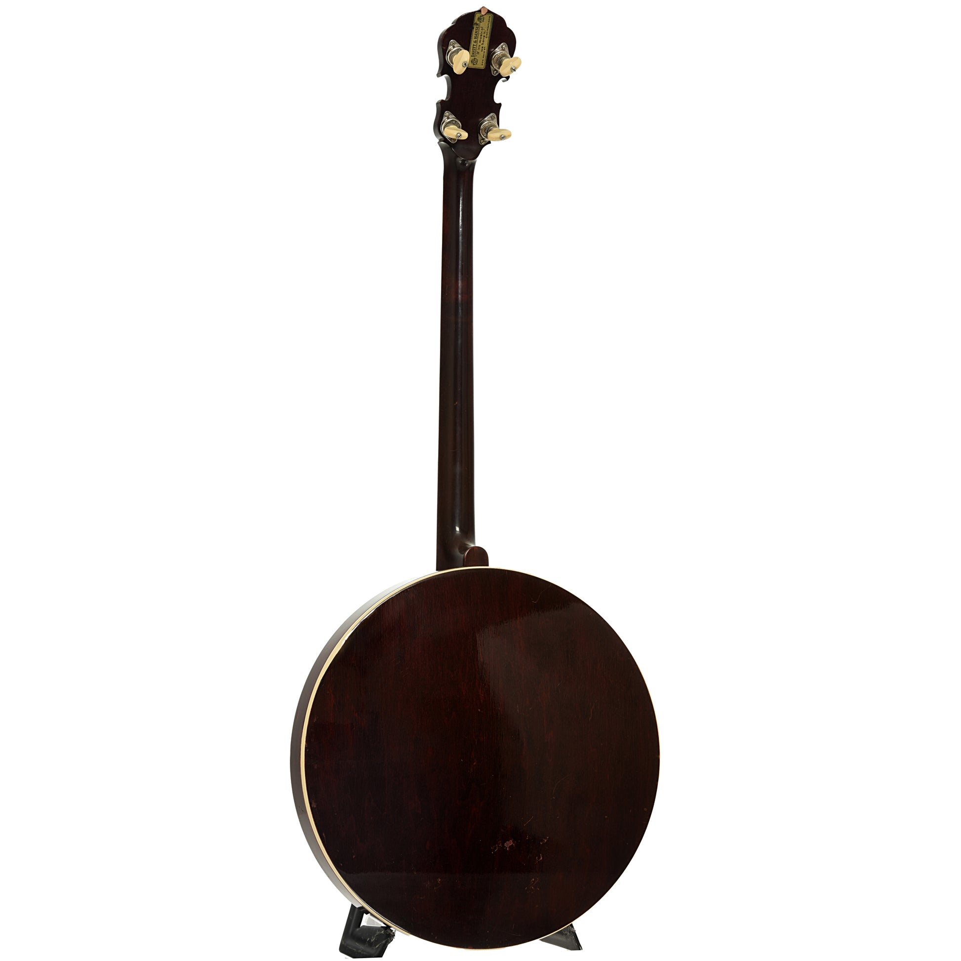 Full back and side of Gibson TB-3 Tenor Banjo