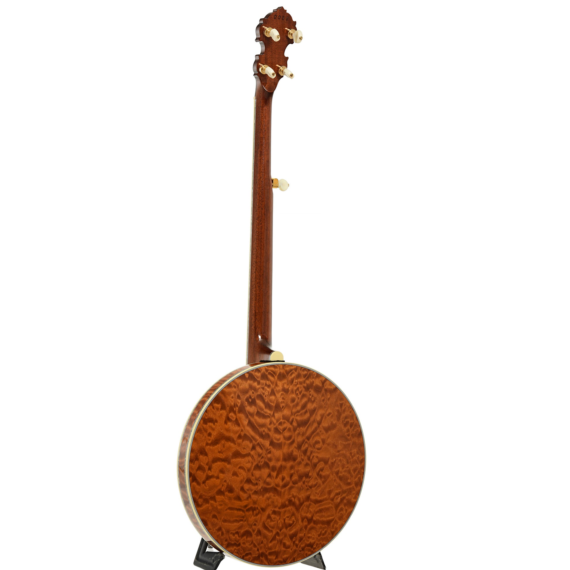 Full back and side of Deering Tony Trischka Golden Clipper 