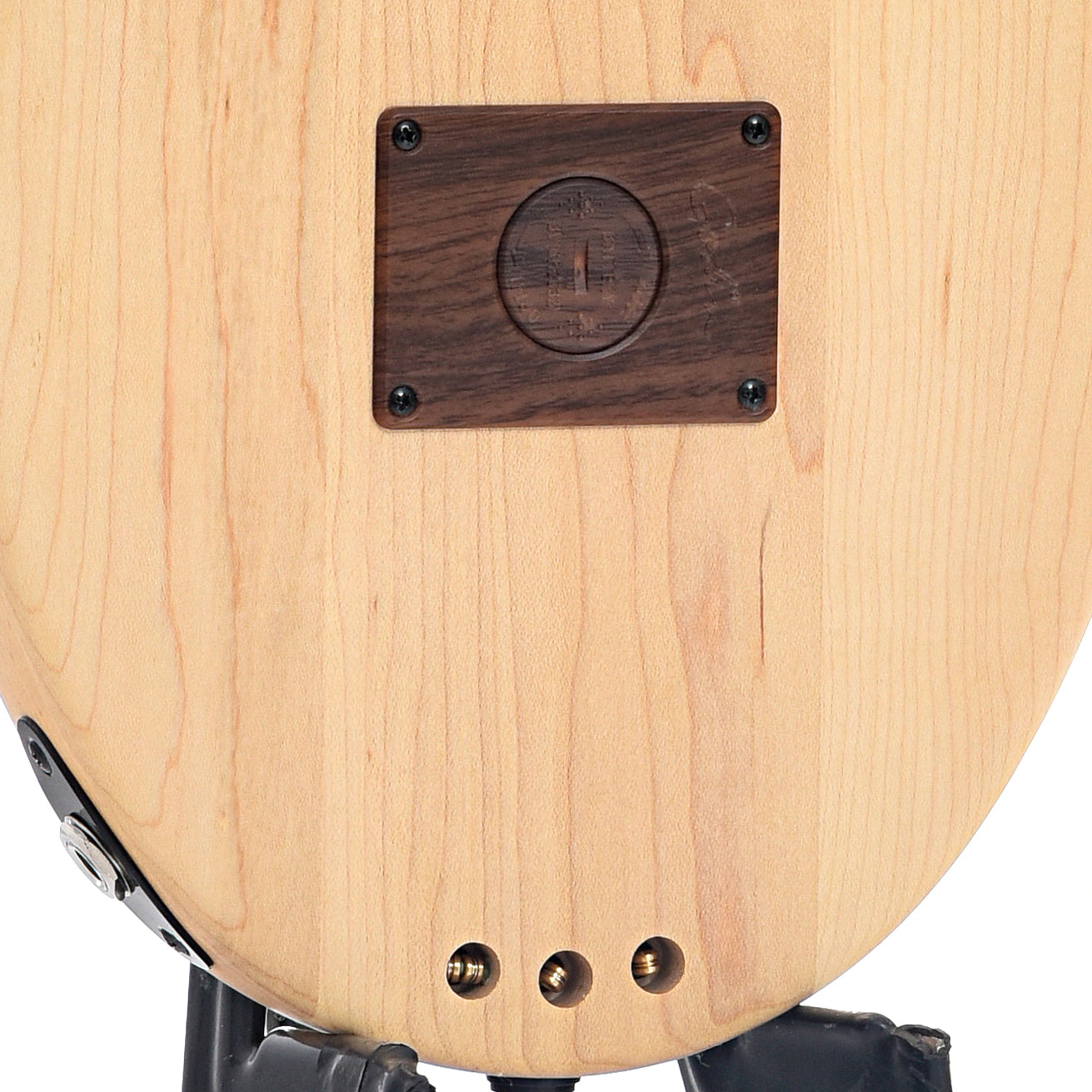 Back detail of Seagull M4 "Merlin" 4-String Diatonic Acoustic Instrument with Pickup