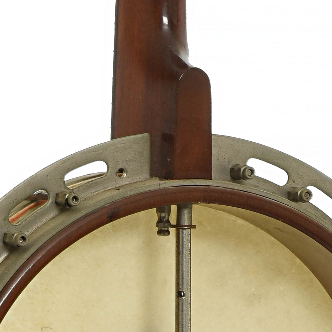 Neck joint of Bruno Glee Club Tenor Banjo