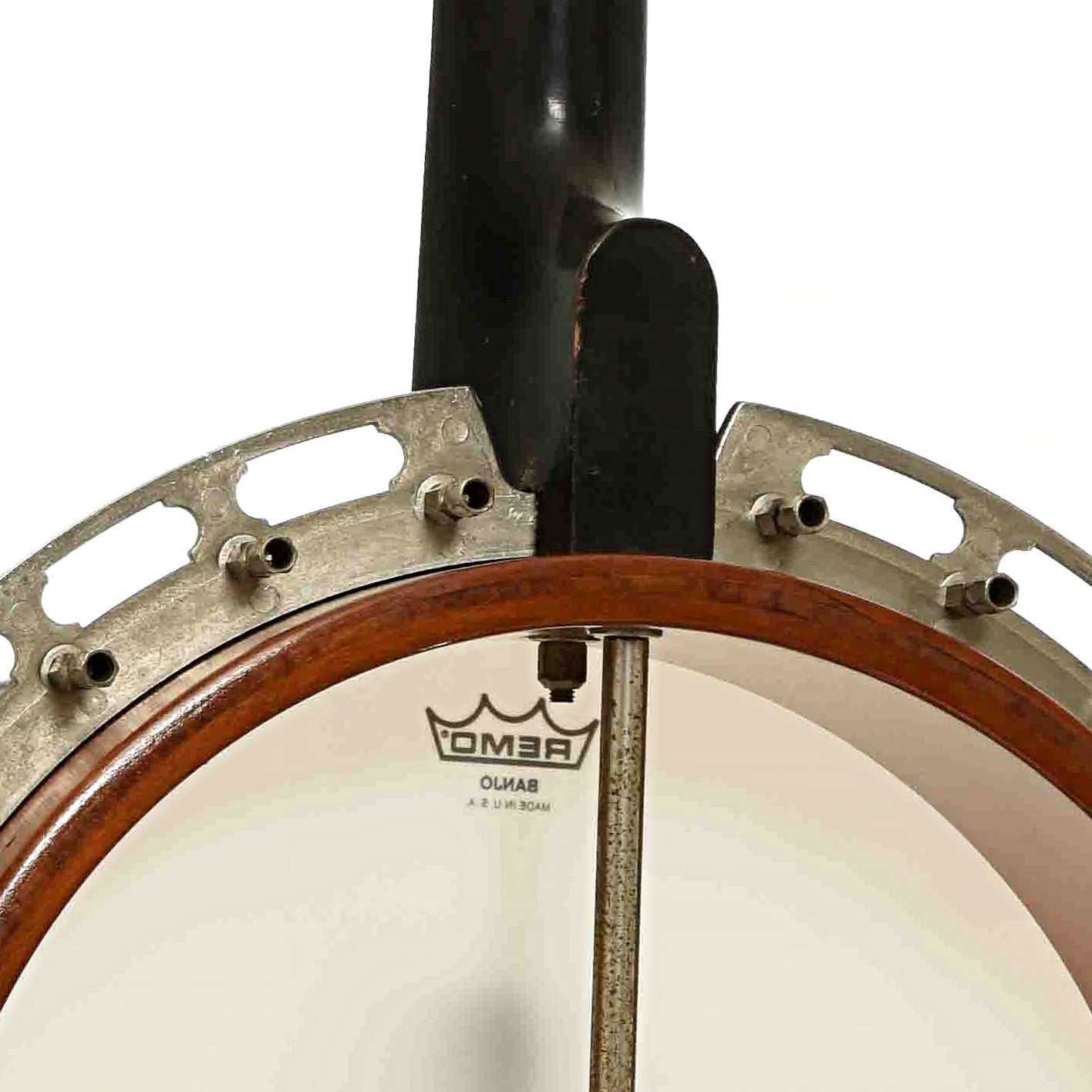 Neck joint and flange of Gibson TB-00 Tenor Banjo