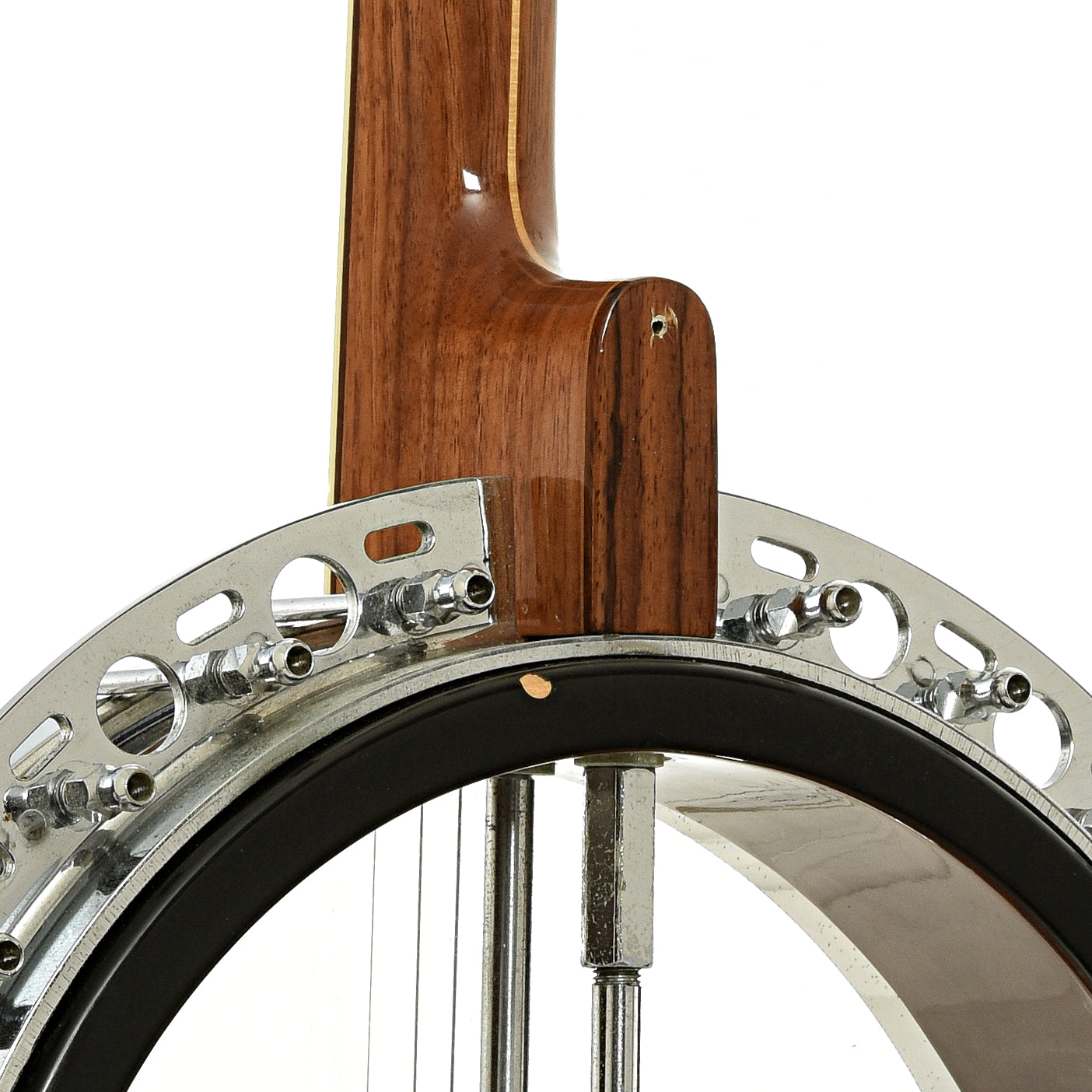 Neck joint and flange of Fender Artist Tenor Banjo