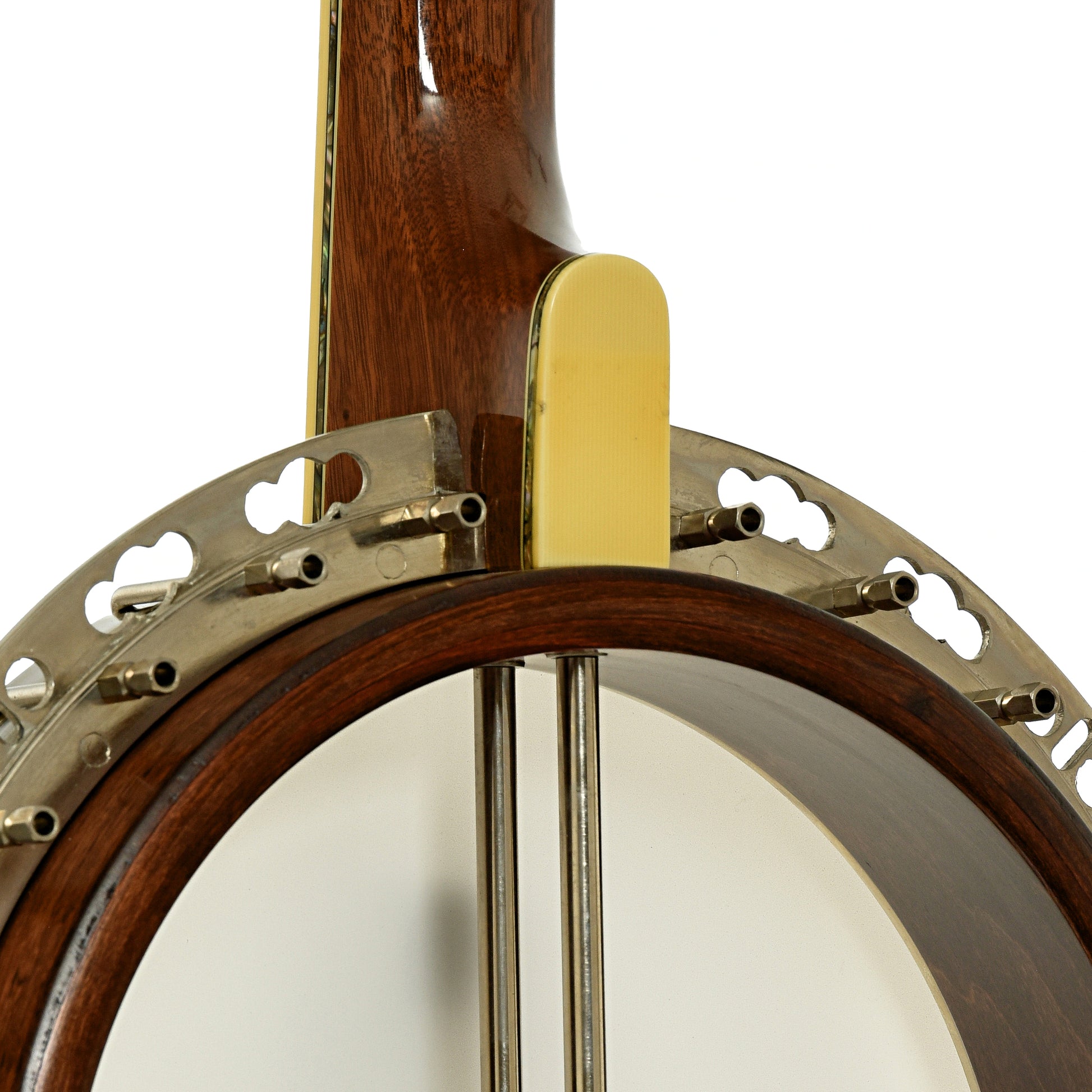 Neck joint of Deering GDL Resonator Banjo 